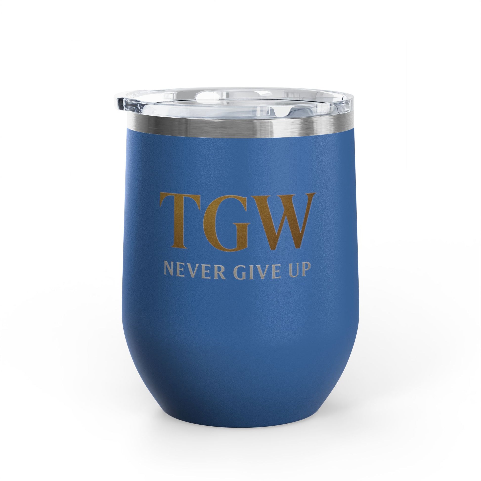 Elegant Wine Tumbler - Strive for Greatness | Personalized Gift for Wine Lovers, Celebrations, Home Bar, Holidays, Motivational Drinkware