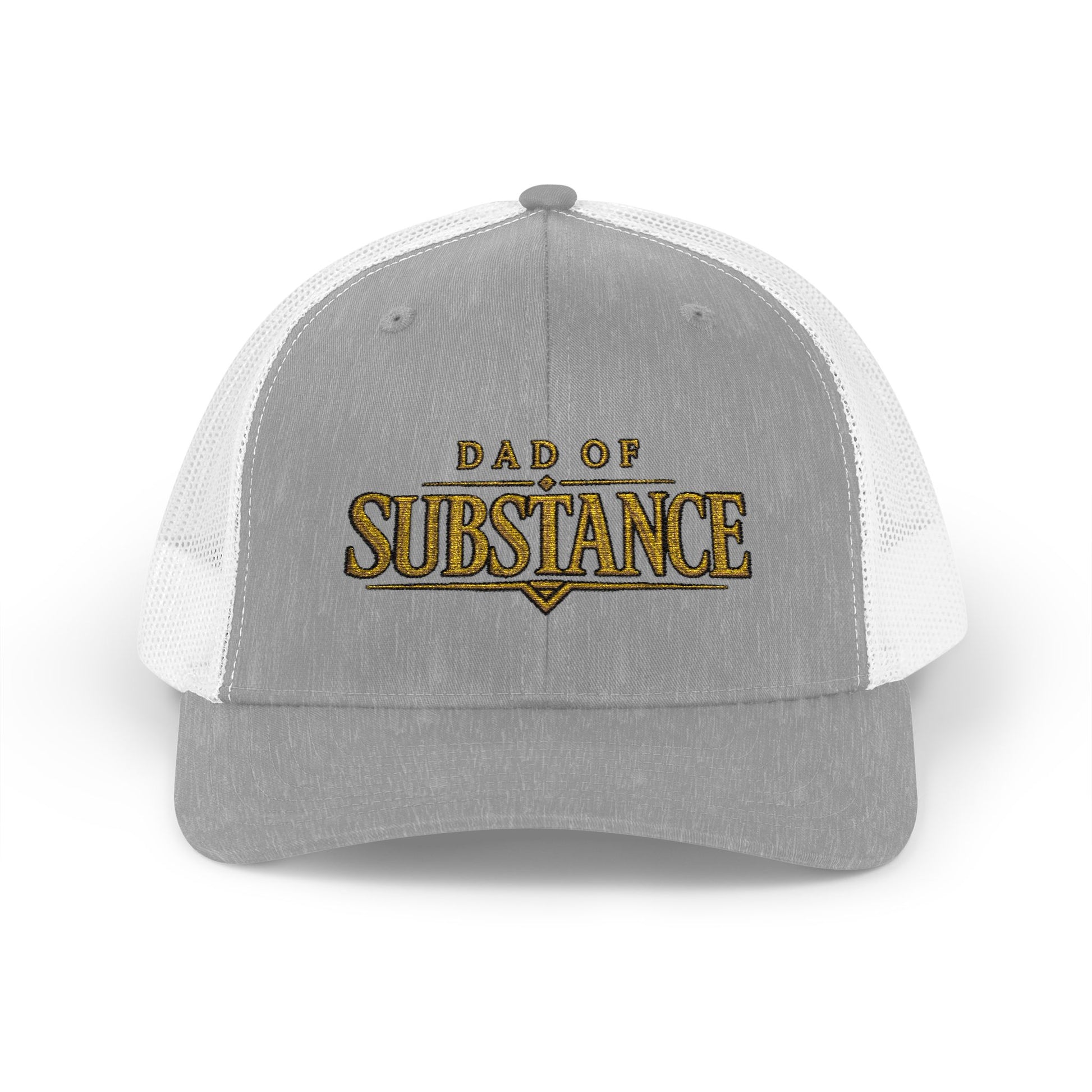 TGW COLLECTION TM - Dad of Substance Snapback Trucker Cap
