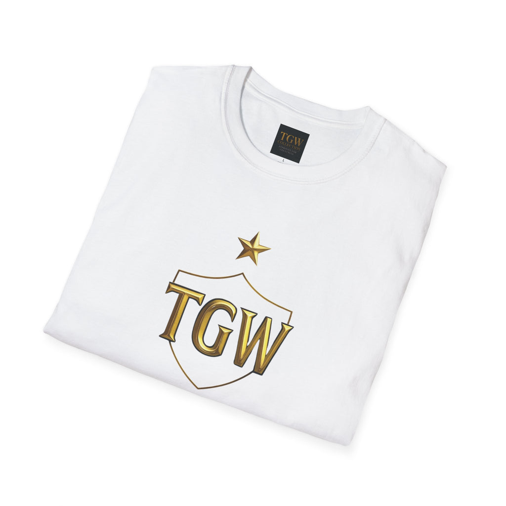 Softstyle T-Shirt - TGW 'Born for Greatness' Tee, Motivational Gift, Casual Wear, Inspirational Apparel, Achievement