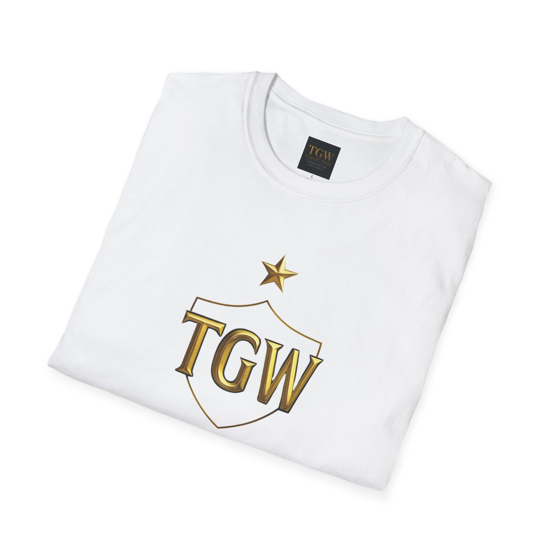 Softstyle T-Shirt - TGW 'Born for Greatness' Tee, Motivational Gift, Casual Wear, Inspirational Apparel, Achievement