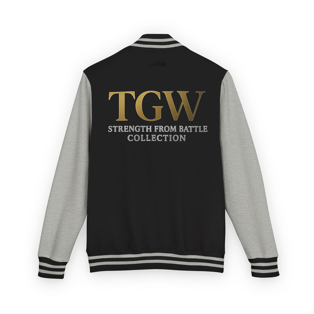 Women Heavyweight Letterman Jacket - Vintage Style Varsity Jacket for Everyday Wear, Sports Events, Graduation, Casual Outings, Team Spirit