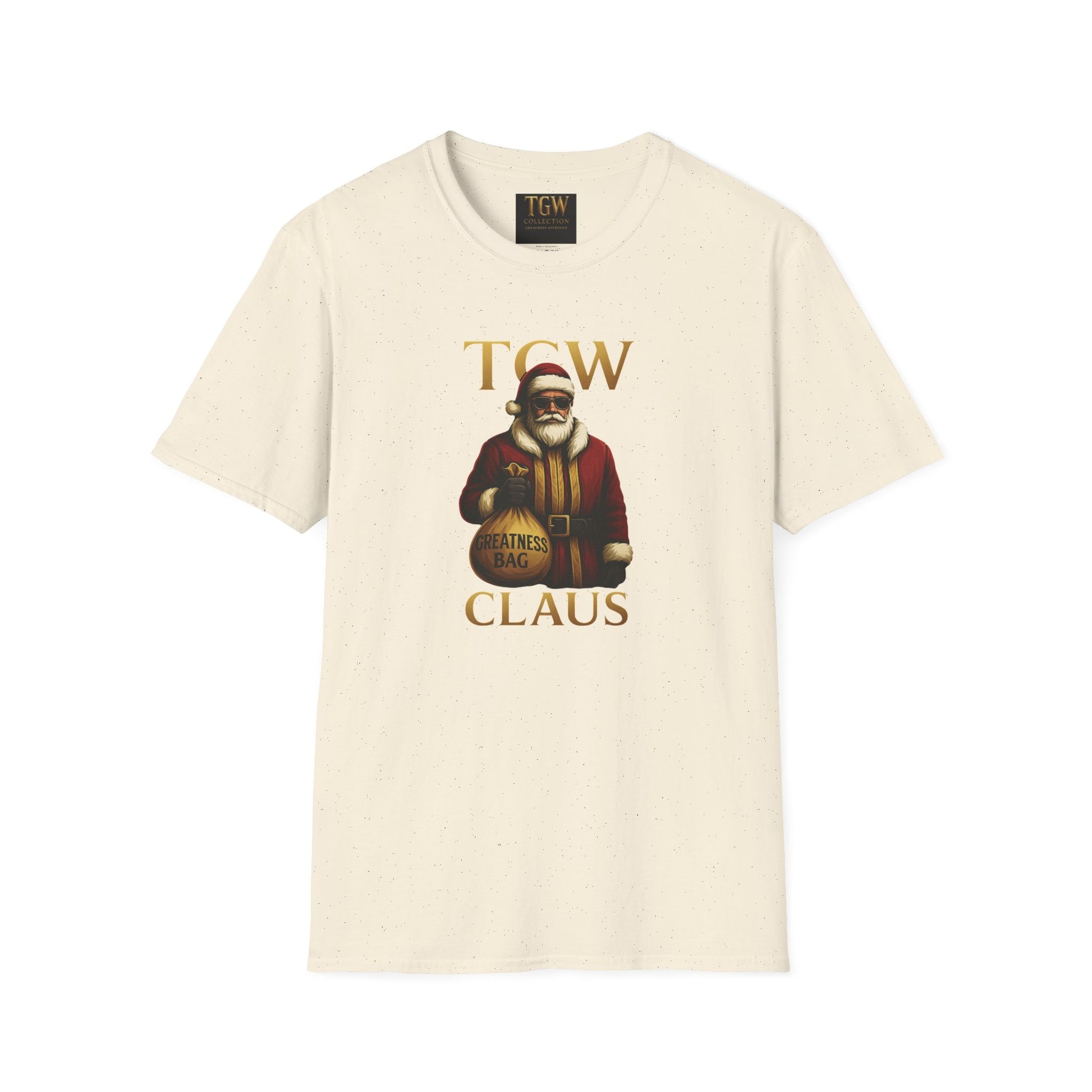 T-Shirt 'TOW Claus' Vintage Santa Graphic Holiday Tee
