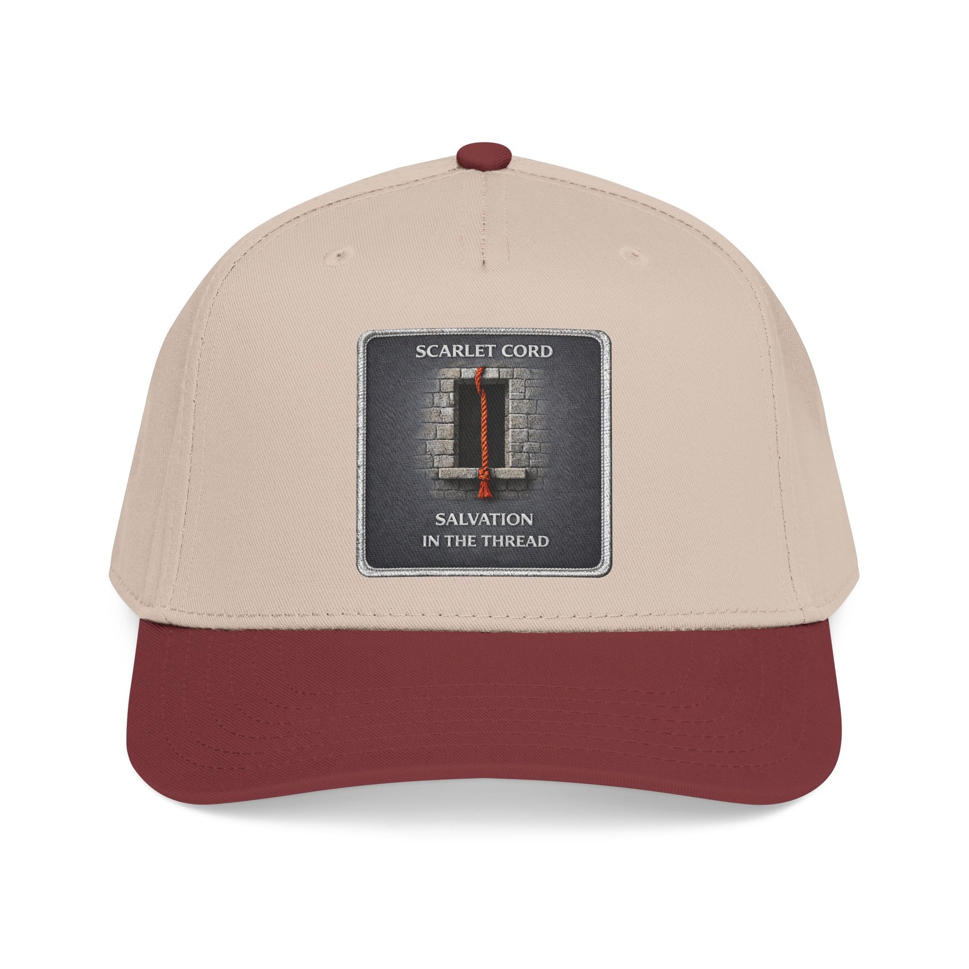 SCARLET CORD — SALVATION IN THE THREAD - Mid Profile Baseball Cap