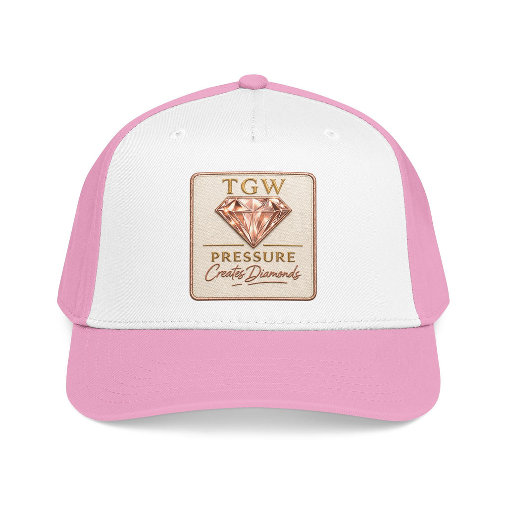 TGW Collection™  The TGW "Pressure Diamonds" Mid Profile Baseball Cap