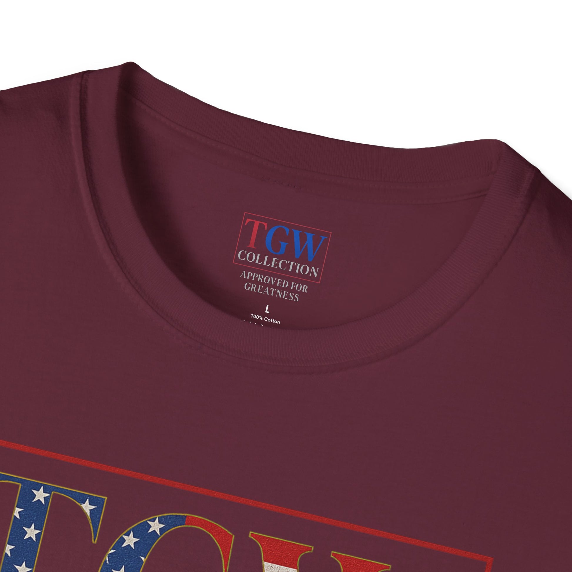 Soft style T-Shirt: TGW Collection, Approved for Greatness - Comfortable Apparel for Everyday, Gifts for Friends, USA Pride