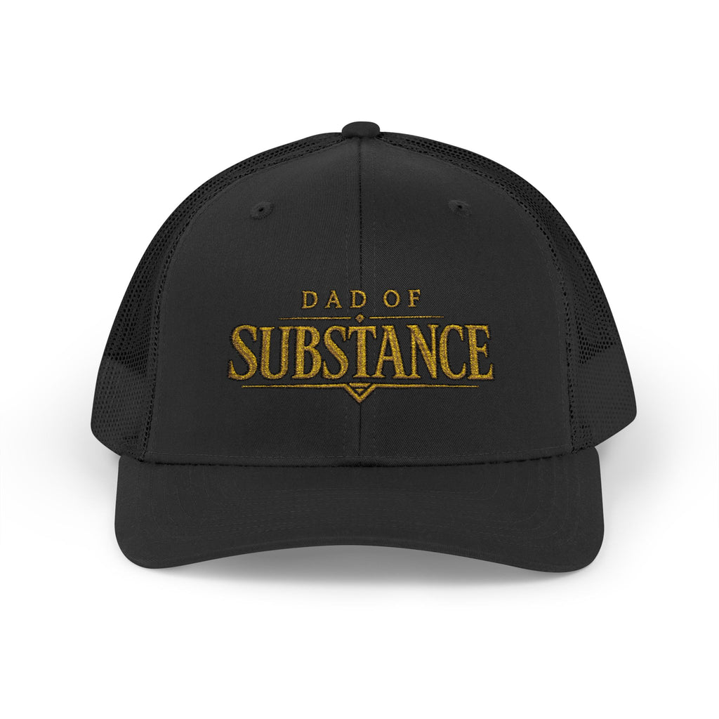 TGW COLLECTION TM - Dad of Substance Snapback Trucker Cap