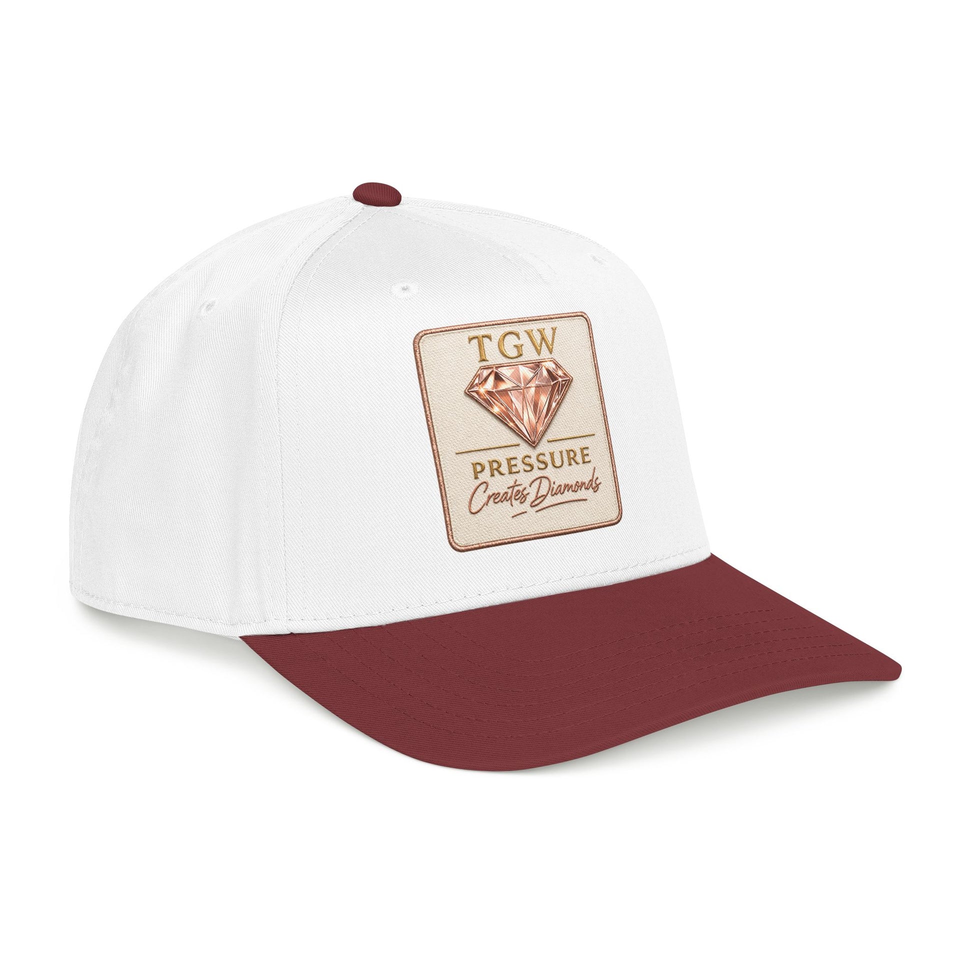 TGW Collection™  The TGW "Pressure Diamonds" Mid Profile Baseball Cap