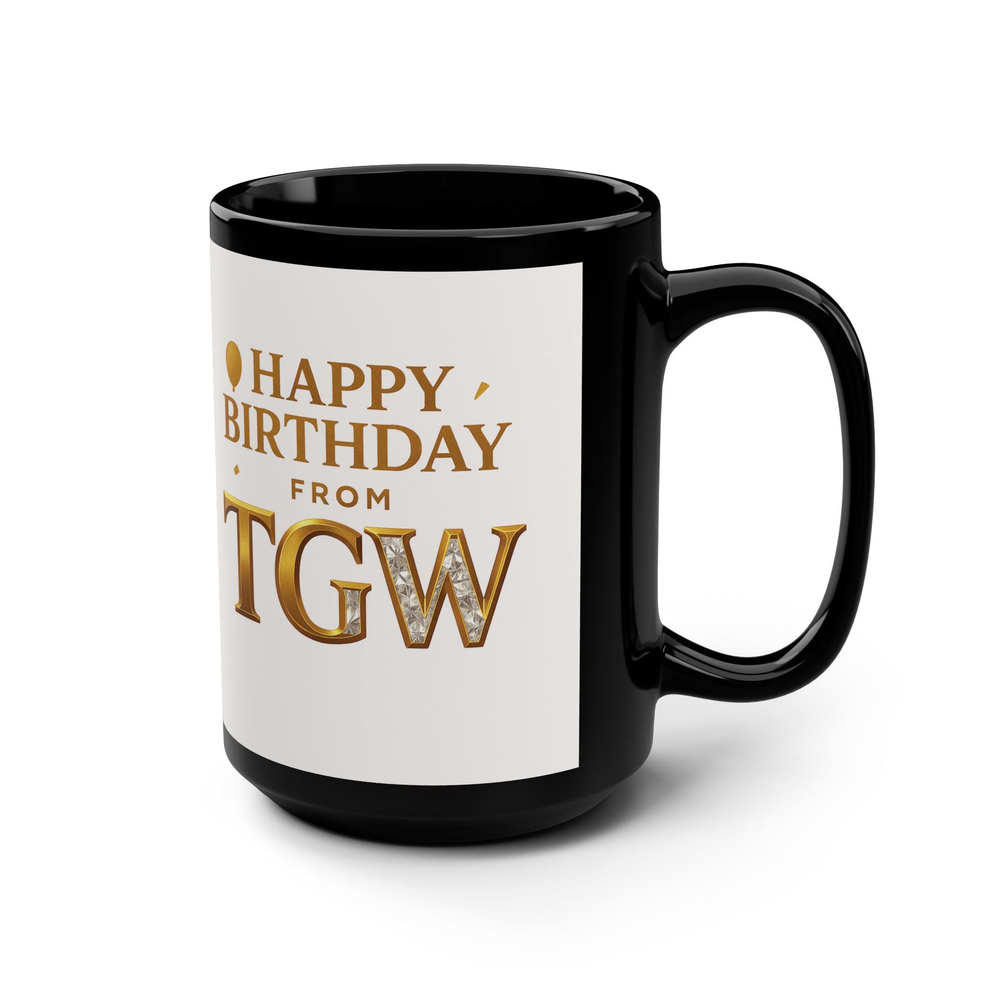 Personalized Birthday Mug, Custom Gift for Coffee Lovers, Unique Mug, Coffee Drinkware, Party Favor, Special Occasion