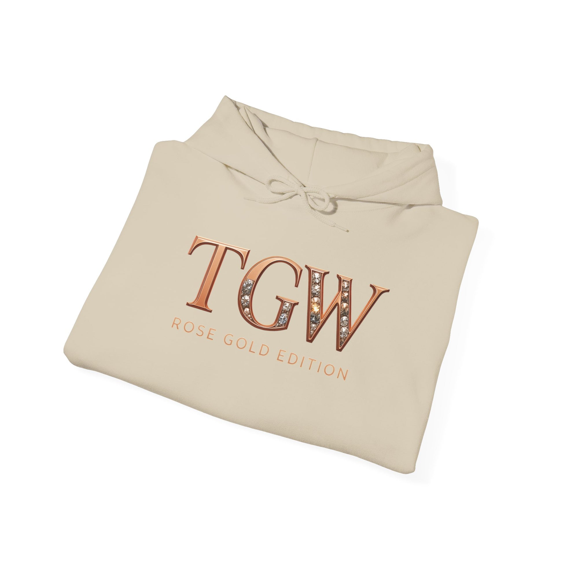 Rose Gold Edition Hoodie - Cozy Sweatshirt for Every Occasion, Holiday Gift, Casual Wear, Trendy Style, Fashion Statement