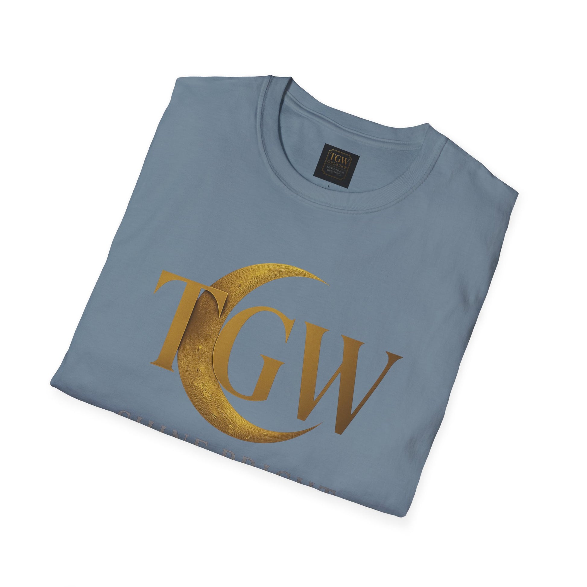 Shine Bright T-Shirt, Graphic Tee, Motivational Gift, Casual Wear, Inspirational Apparel
