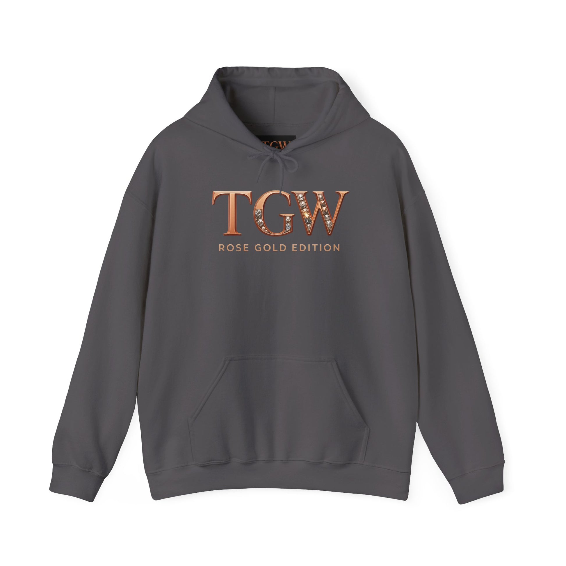 Rose Gold Edition Hoodie - Cozy Sweatshirt for Every Occasion, Holiday Gift, Casual Wear, Trendy Style, Fashion Statement