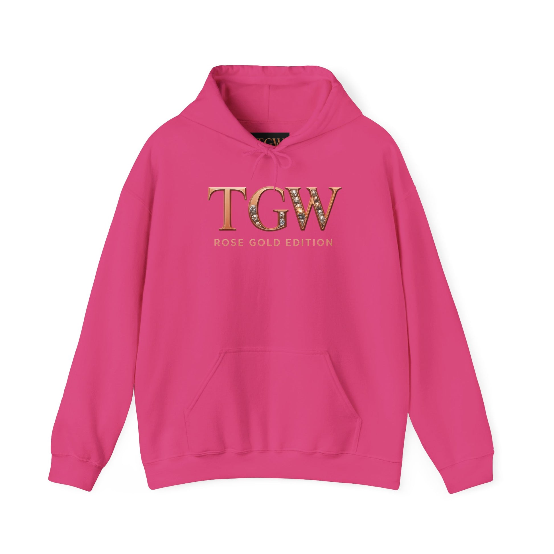 Rose Gold Edition Hoodie - Cozy Sweatshirt for Every Occasion, Holiday Gift, Casual Wear, Trendy Style, Fashion Statement
