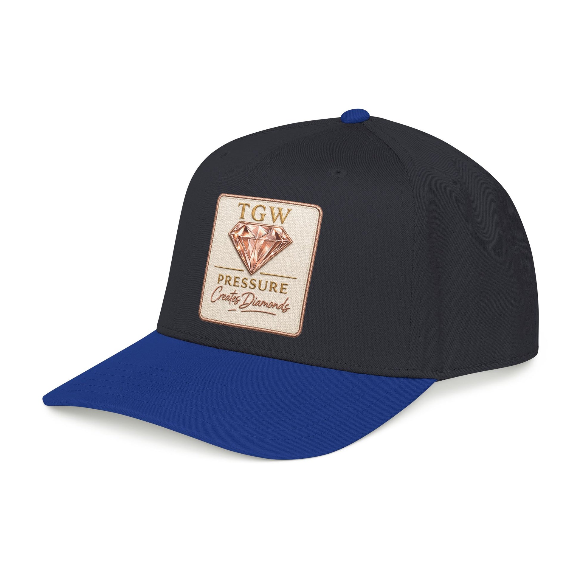TGW Collection™  The TGW "Pressure Diamonds" Mid Profile Baseball Cap