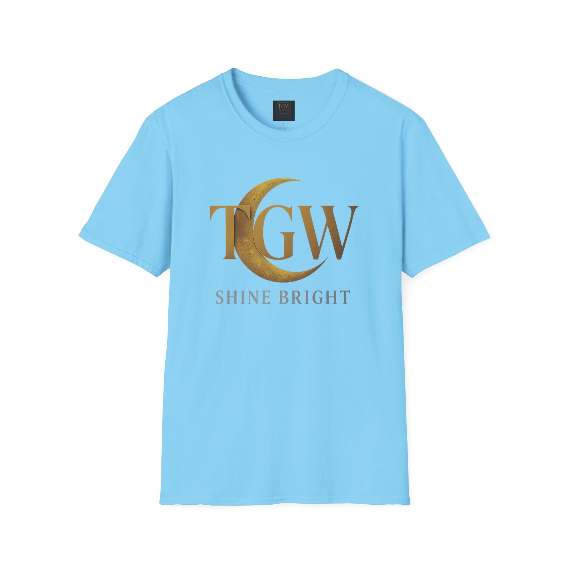 Shine Bright T-Shirt, Graphic Tee, Motivational Gift, Casual Wear, Inspirational Apparel