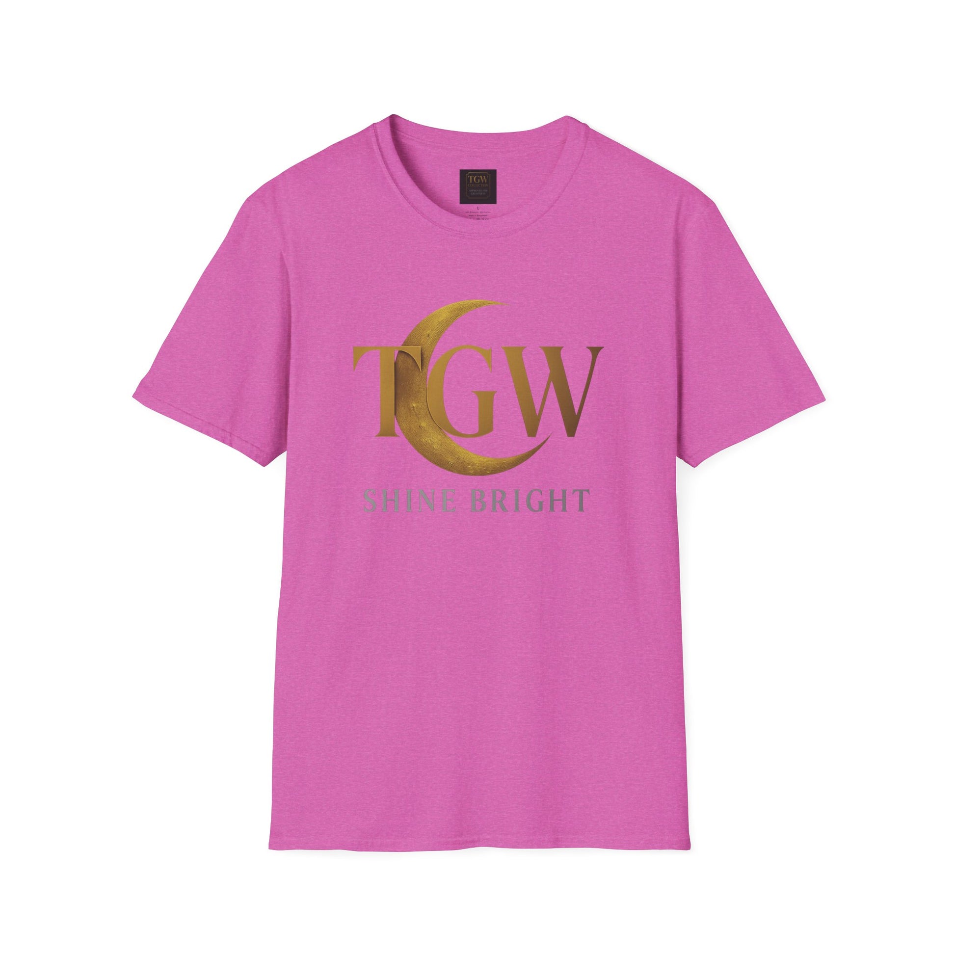 Shine Bright T-Shirt, Graphic Tee, Motivational Gift, Casual Wear, Inspirational Apparel