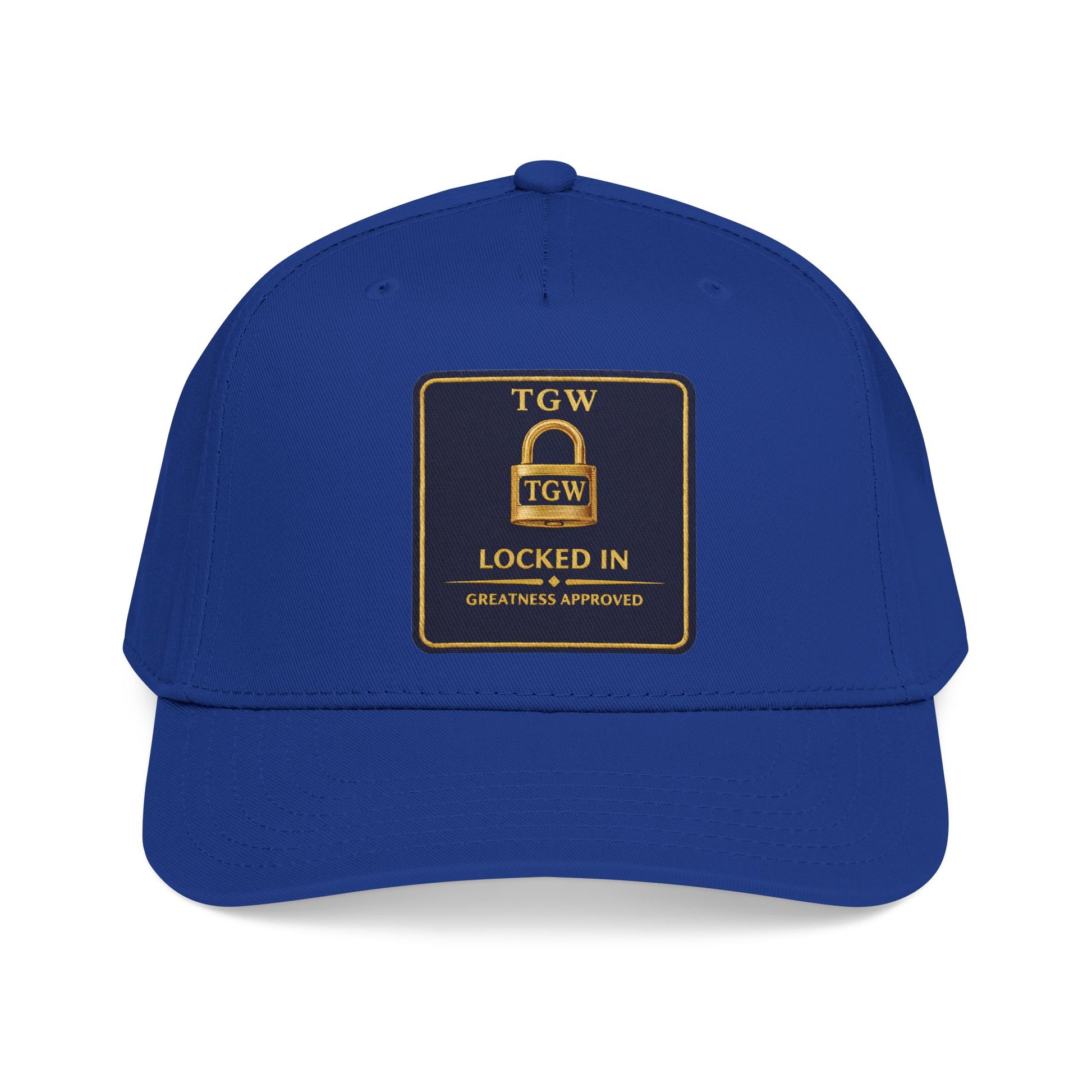 TGW “LOCKED IN” — Greatness Approved   Mid Profile Baseball Cap