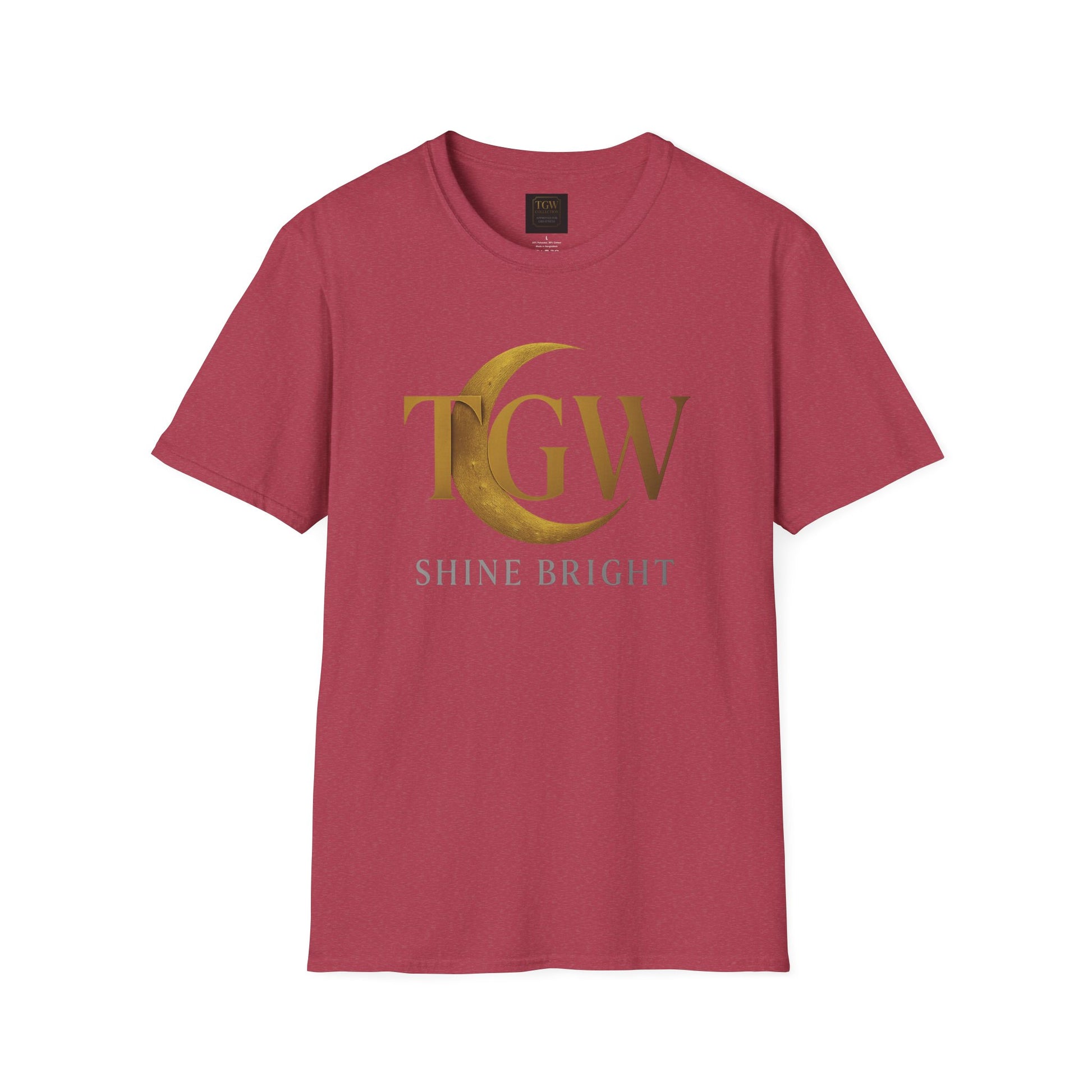 Shine Bright T-Shirt, Graphic Tee, Motivational Gift, Casual Wear, Inspirational Apparel