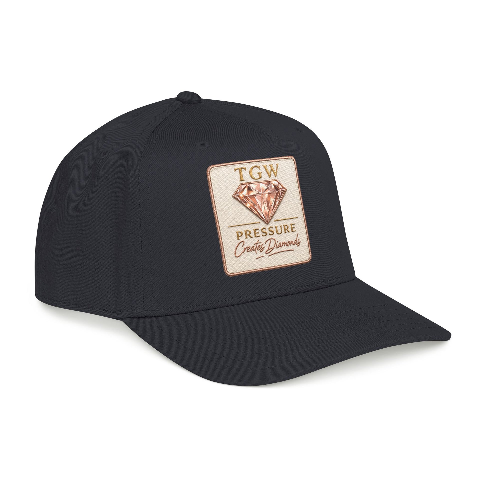 TGW Collection™  The TGW "Pressure Diamonds" Mid Profile Baseball Cap