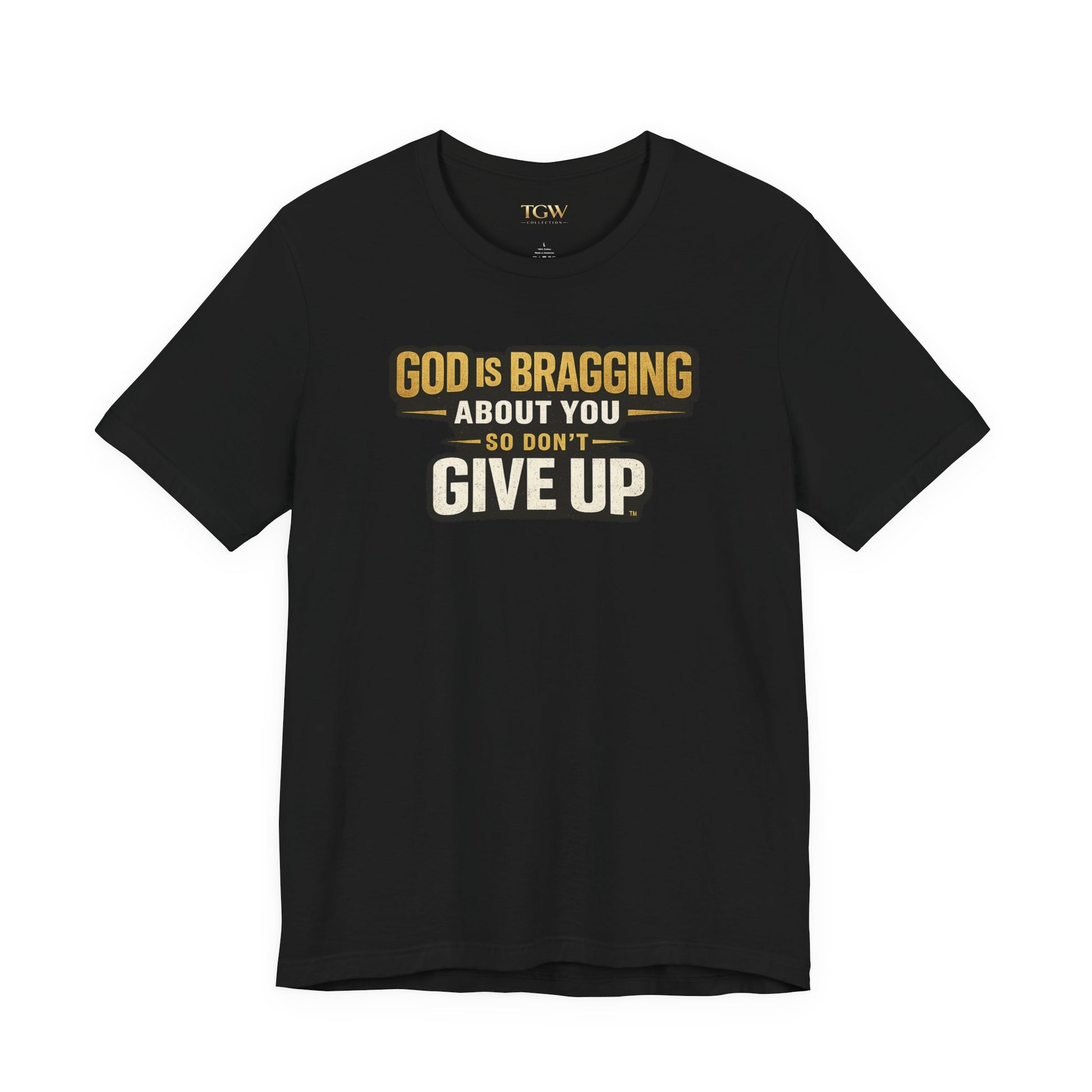 God is Bragging About You - Jersey Short Sleeve Tee