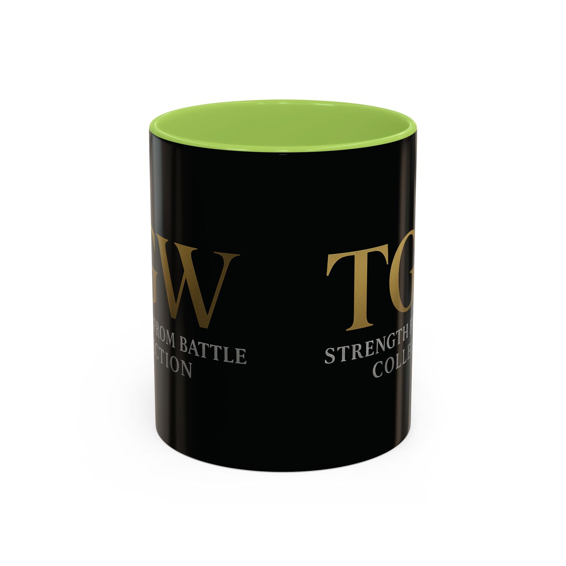 Empowering Accent Coffee Mug - Strength from Battle Collection, Motivational Gift, Coffee Cup, Inspirational Mug, Tea Gift Idea