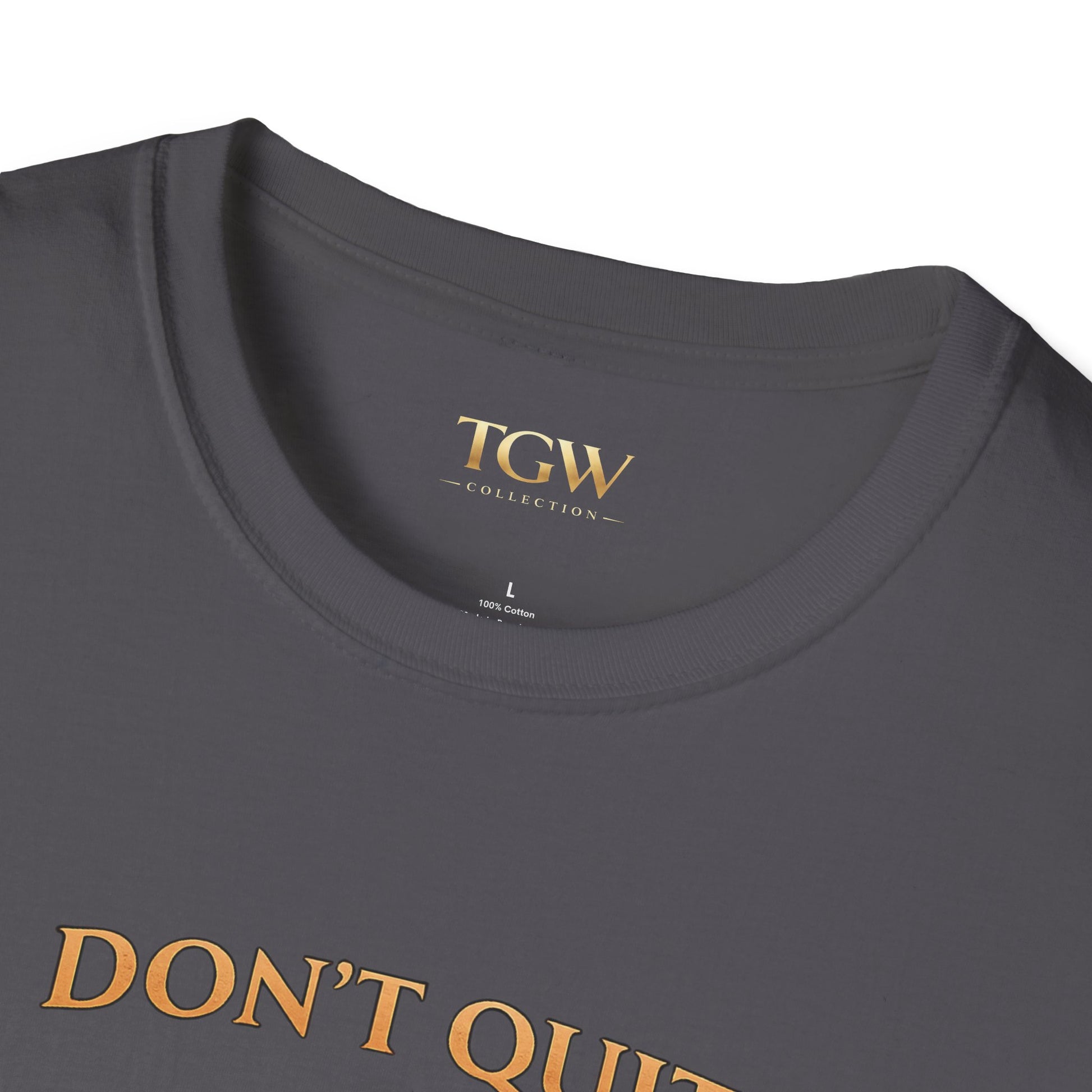 TGW Collection Plum & Gold Boxing Gloves Softstyle T-Shirt