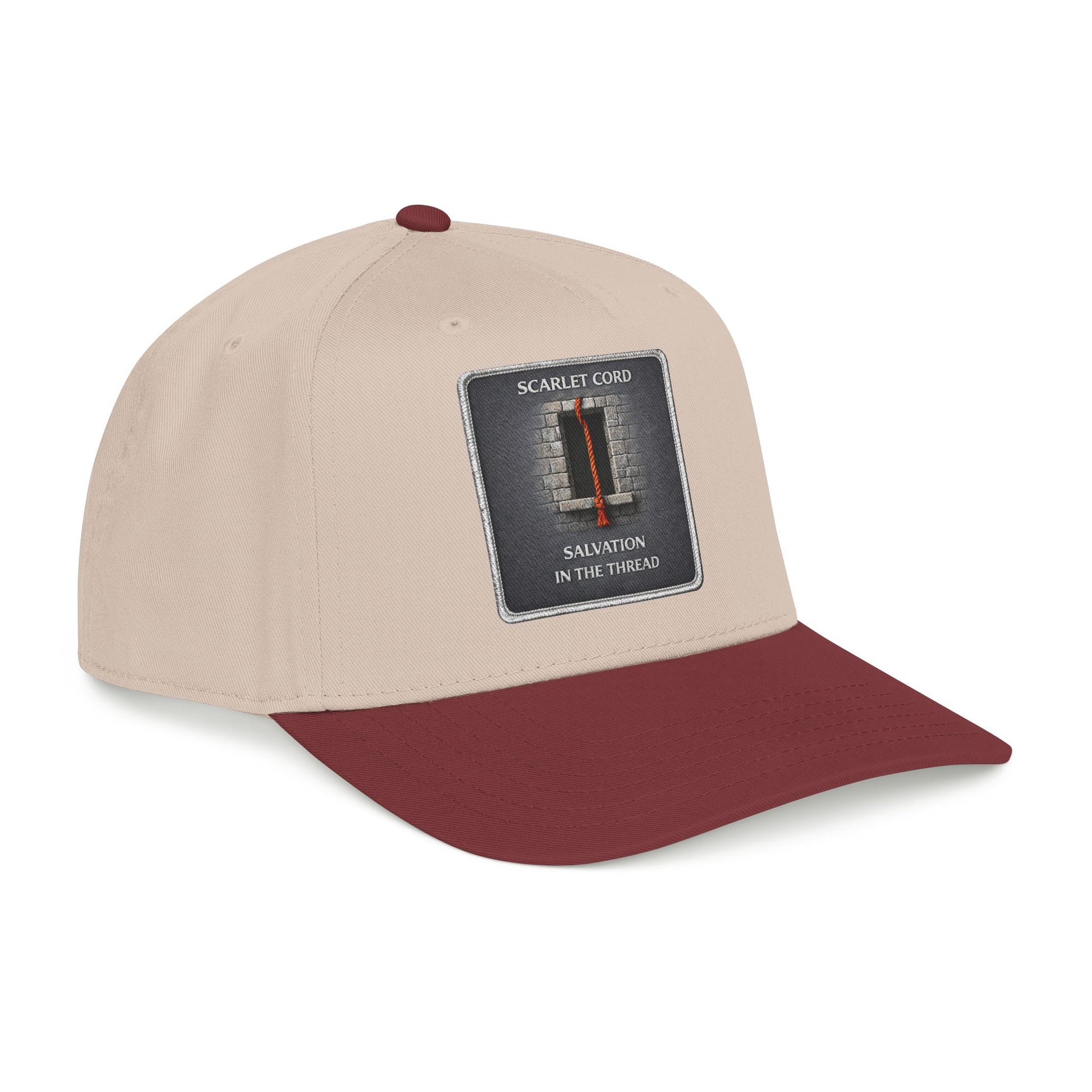 SCARLET CORD — SALVATION IN THE THREAD - Mid Profile Baseball Cap