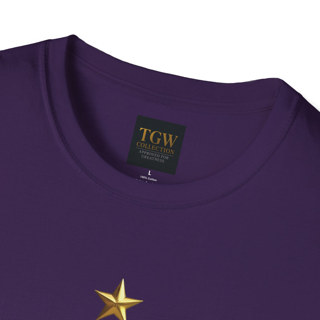 Softstyle T-Shirt - TGW 'Born for Greatness' Tee, Motivational Gift, Casual Wear, Inspirational Apparel, Achievement