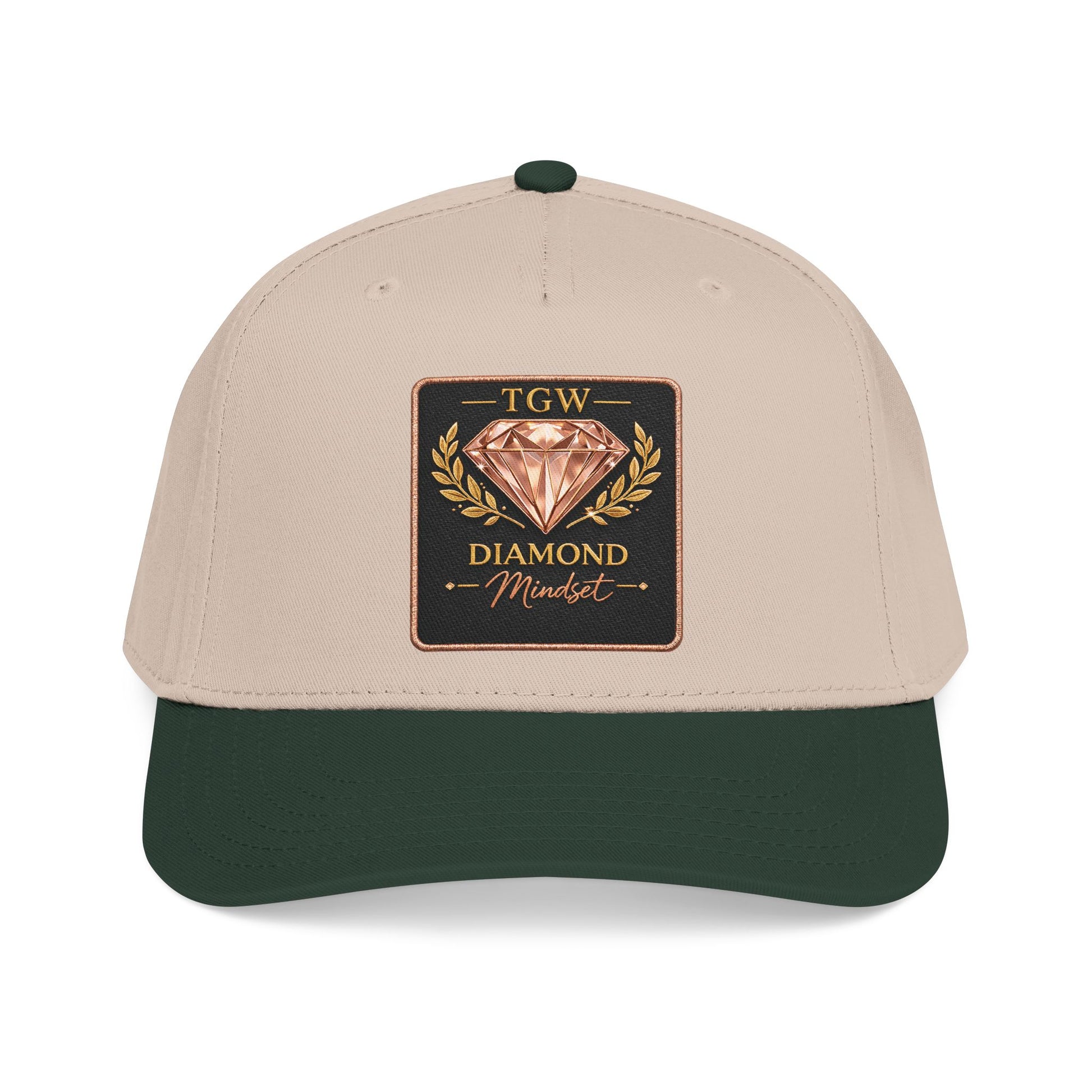 TGW Diamond Mindset Cap "Built Under Pressure"  Mid Profile Baseball Cap