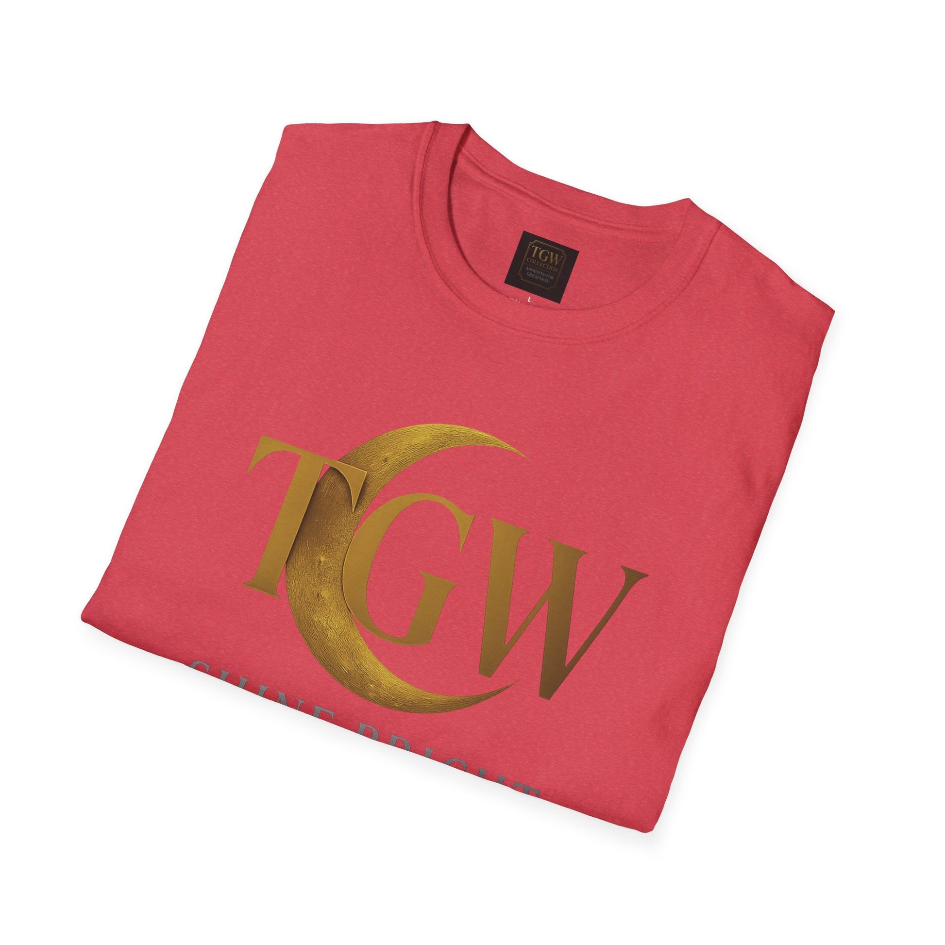 Shine Bright T-Shirt, Graphic Tee, Motivational Gift, Casual Wear, Inspirational Apparel