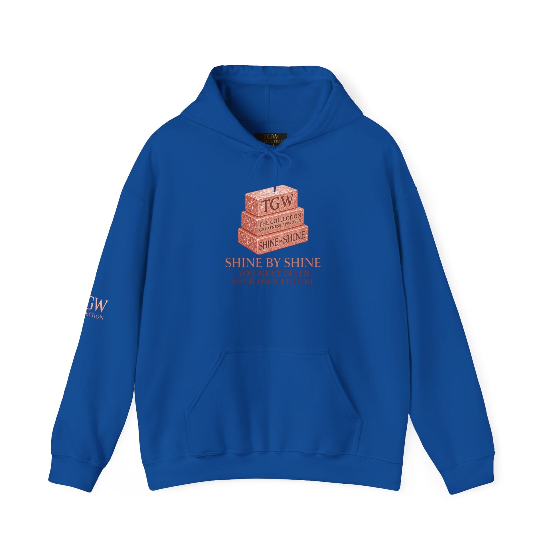 Shine By Shine Inspirational Hoodie — You Must Build Your Own Future