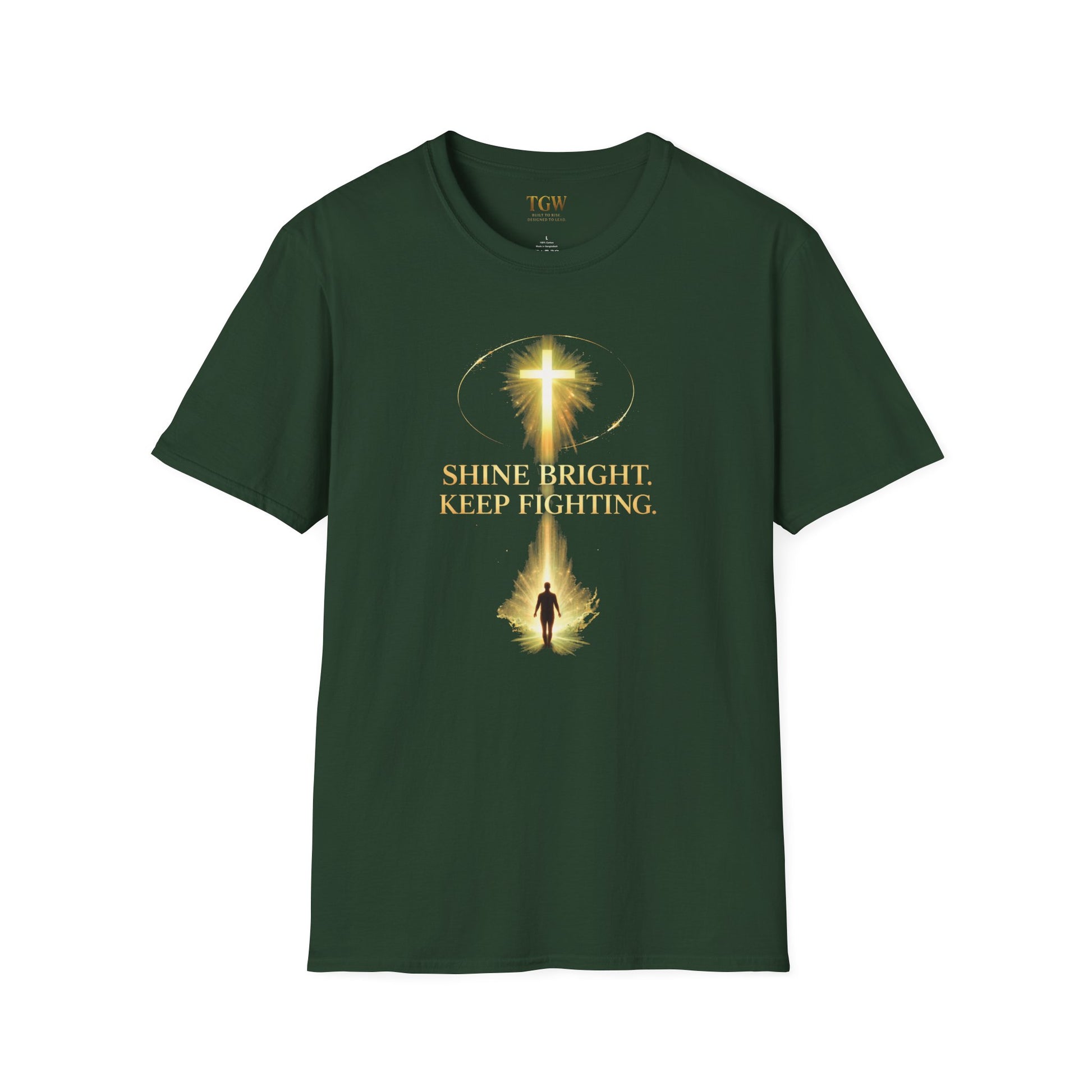TGW Collection Greatness Approved TM - "Shine Bright. Keep Fighting" Softstyle T-Shirt
