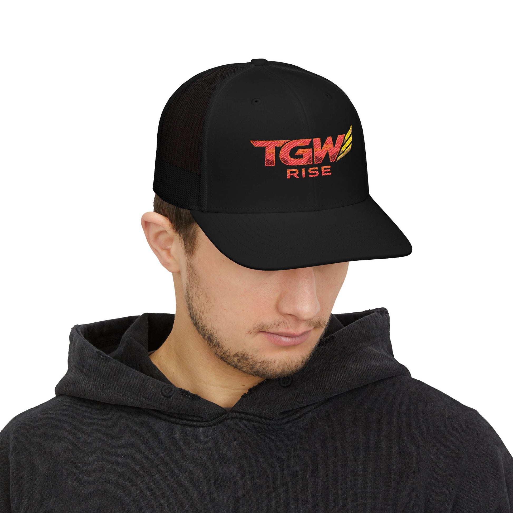 TGW “RISE” Trucker Cap (Embroidery)