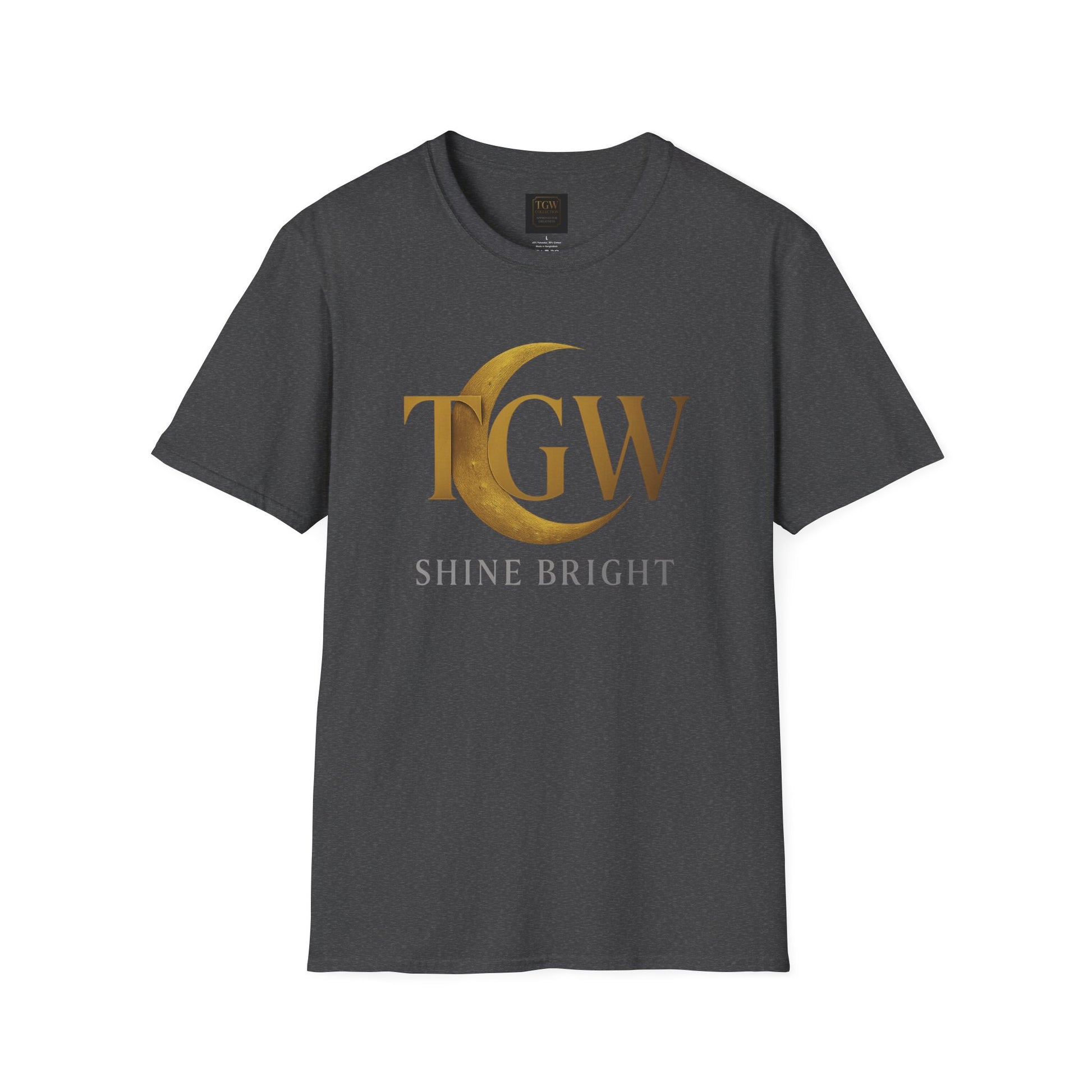 Shine Bright T-Shirt, Graphic Tee, Motivational Gift, Casual Wear, Inspirational Apparel
