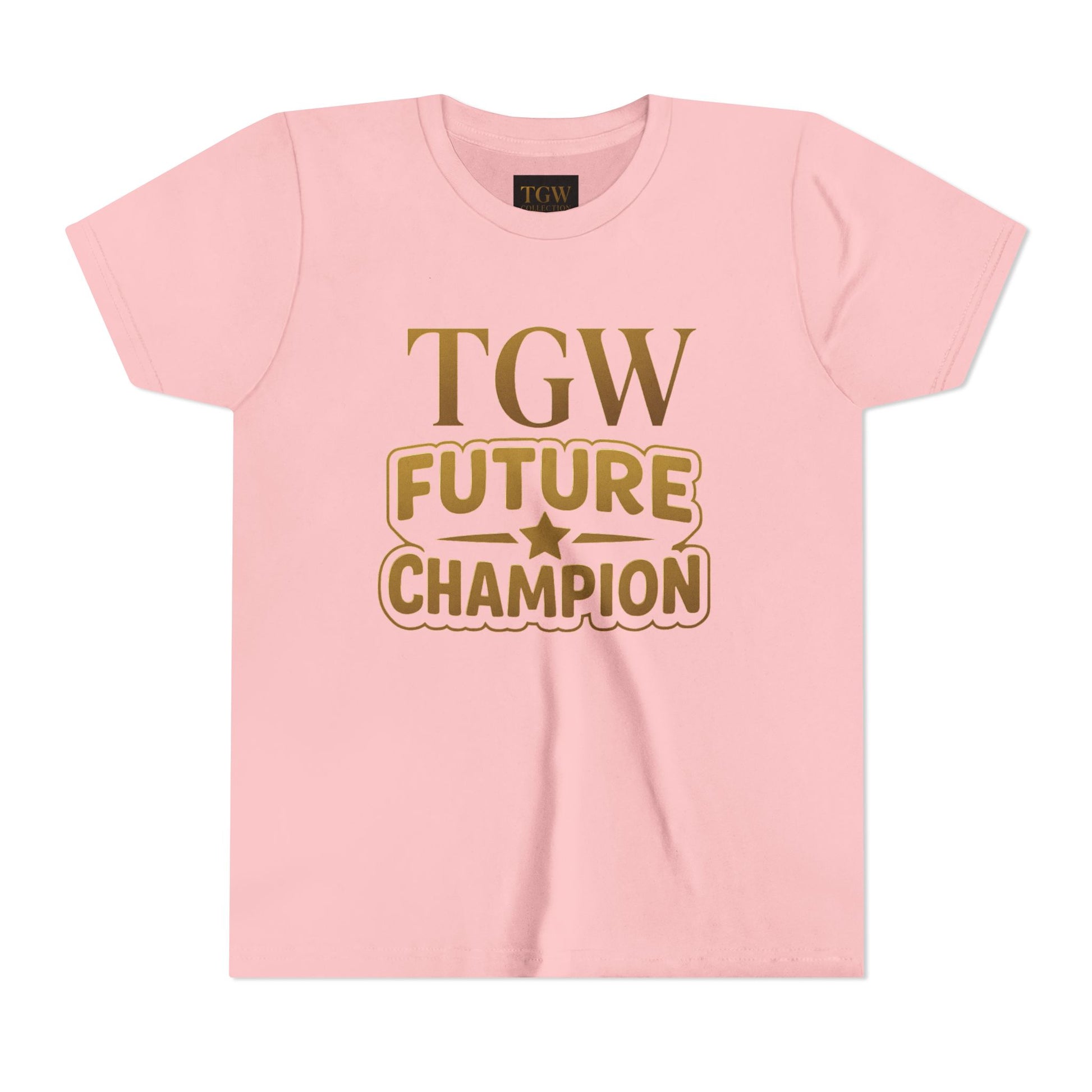 Future Champion Youth Tee - Motivational Kids Shirt, Sportswear, Birthday Gift, Fun Apparel, Champion Theme