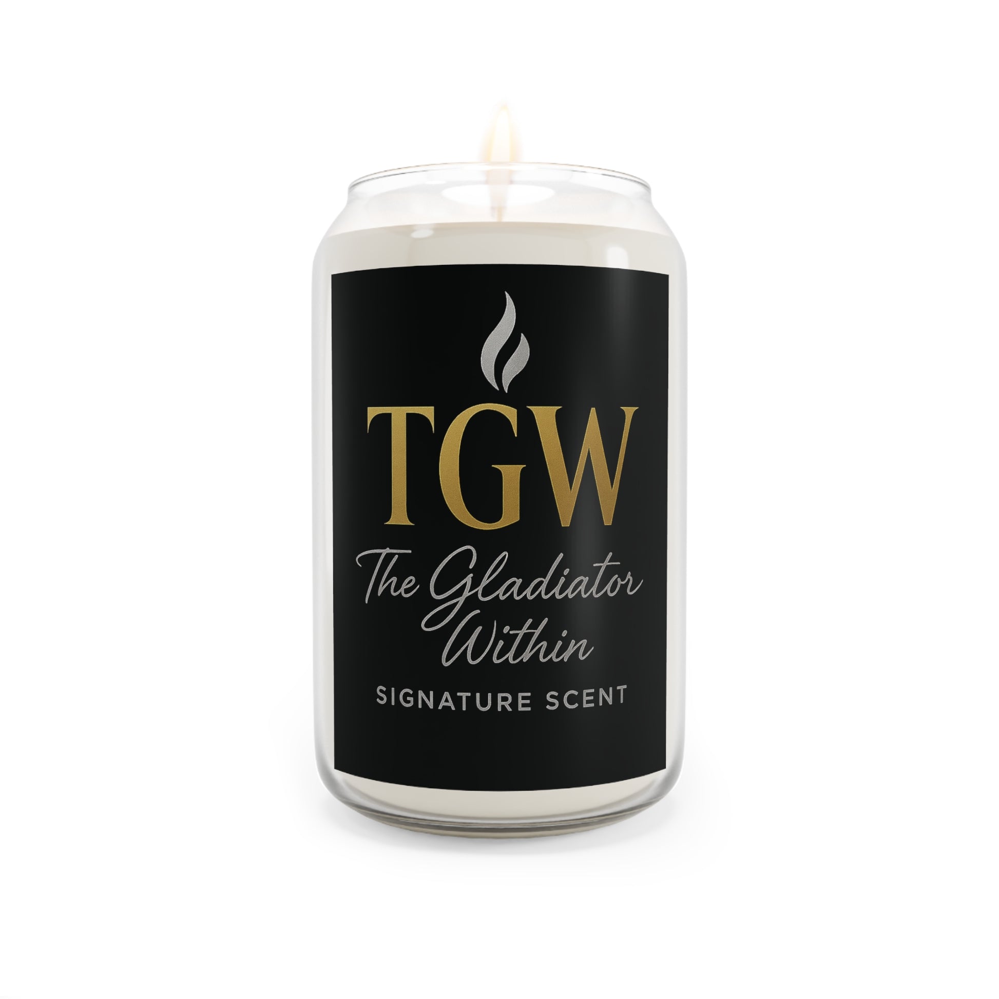Signature Scented Candle - The Gladiator Within, Relaxing Home Decor, Gift for Him, Aromatherapy Candle, Unique Birthday Gift