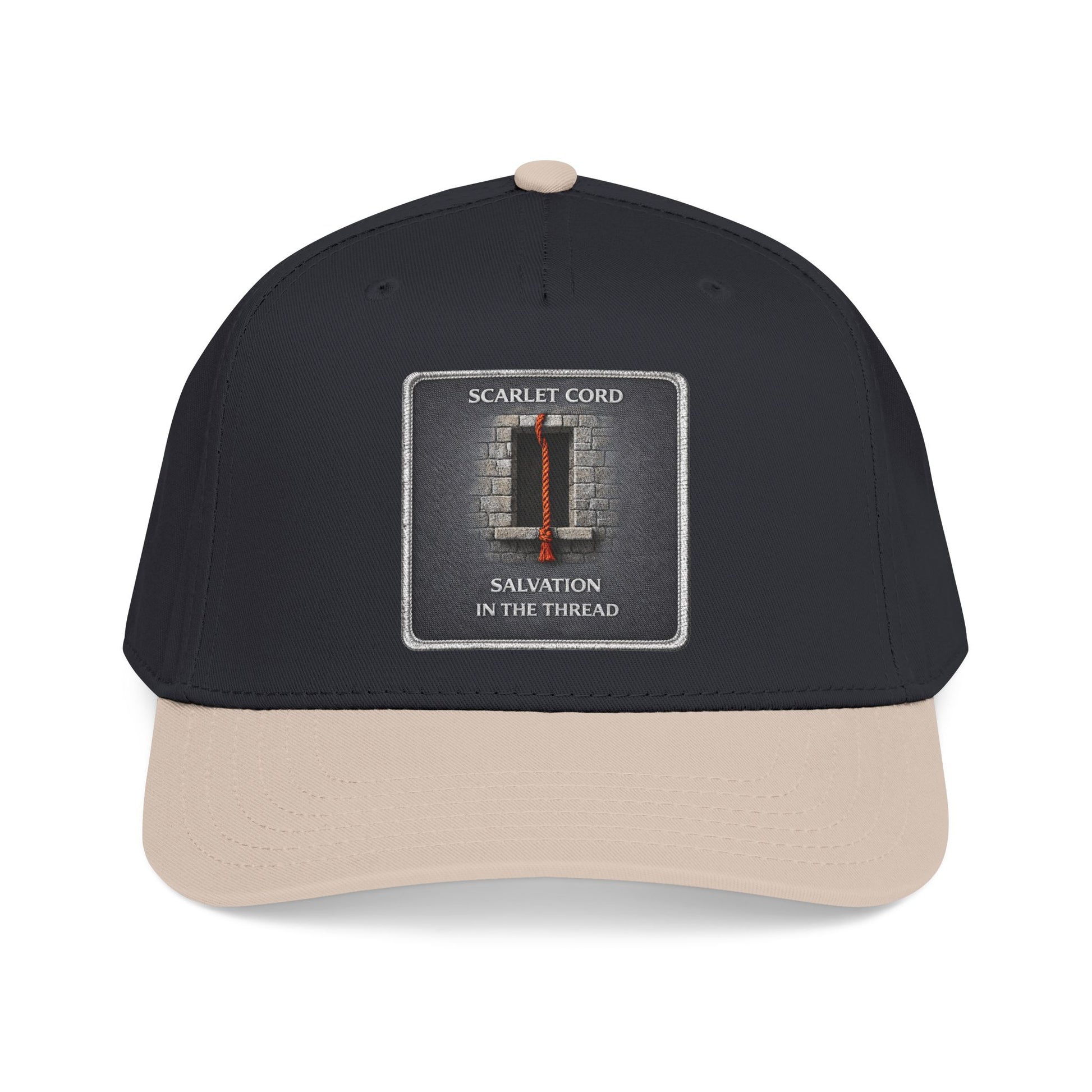 SCARLET CORD — SALVATION IN THE THREAD - Mid Profile Baseball Cap