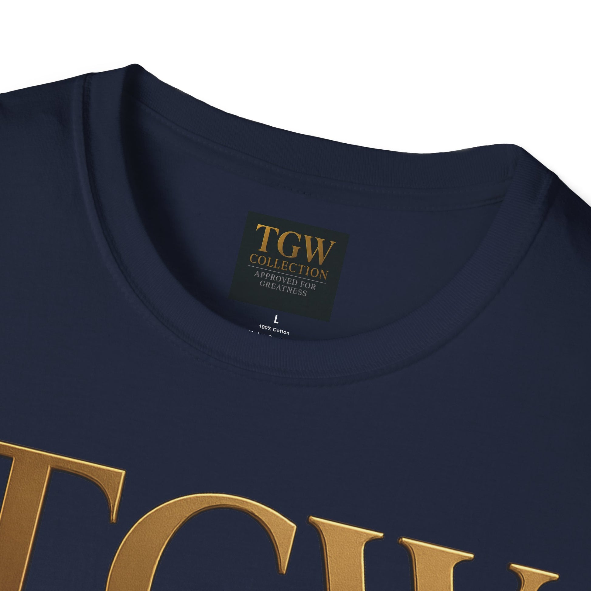 TGW Collection  Soft style T-Shirt | Casual Graphic Tee | Greatness Approved | Perfect for Everyday Wear, Gifts, and Celebrations