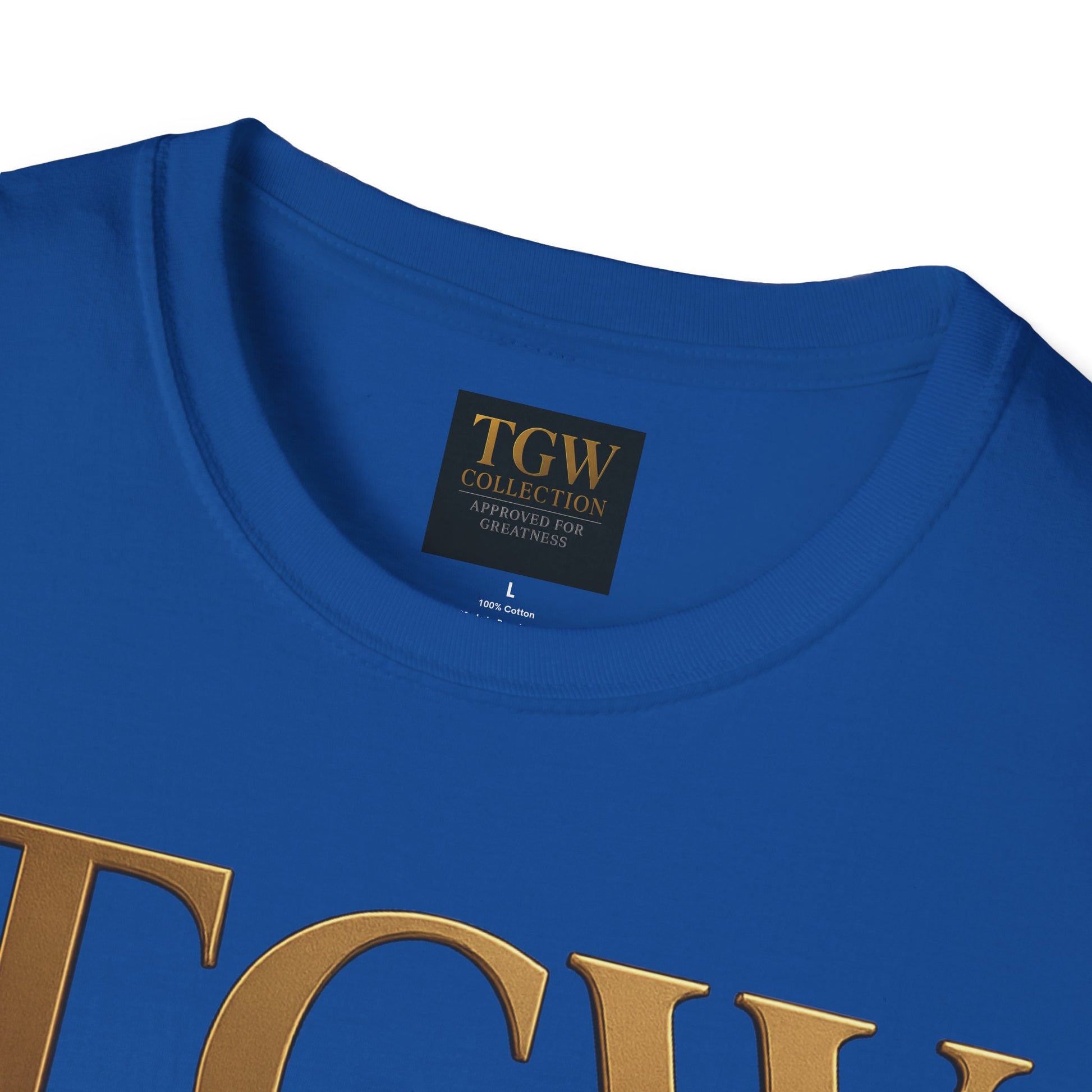 TGW Collection  Soft style T-Shirt | Casual Graphic Tee | Greatness Approved | Perfect for Everyday Wear, Gifts, and Celebrations