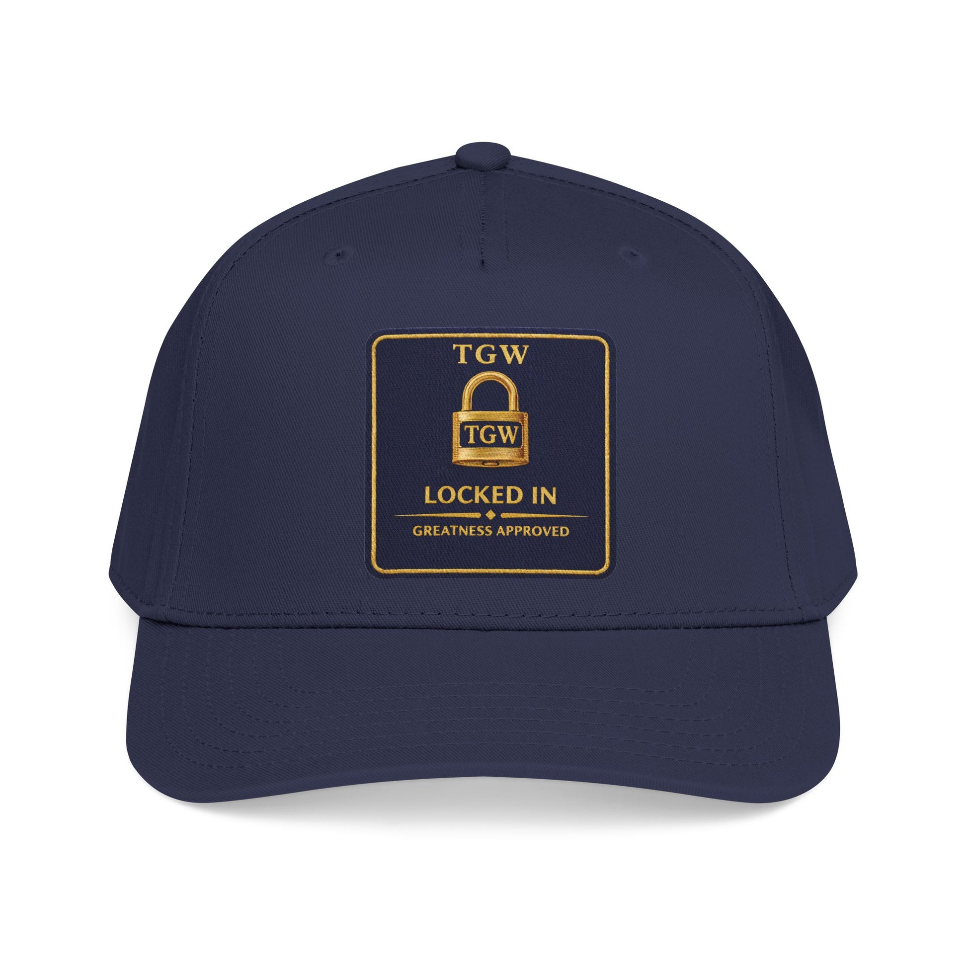 TGW “LOCKED IN” — Greatness Approved   Mid Profile Baseball Cap