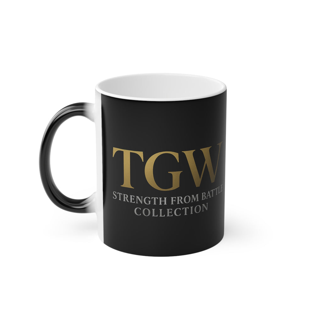 Magic Mug with Inspirational Quotes, Motivational Coffee Cup, Unique Office Gift, Self-Care Mug, Perfect for Home or Work