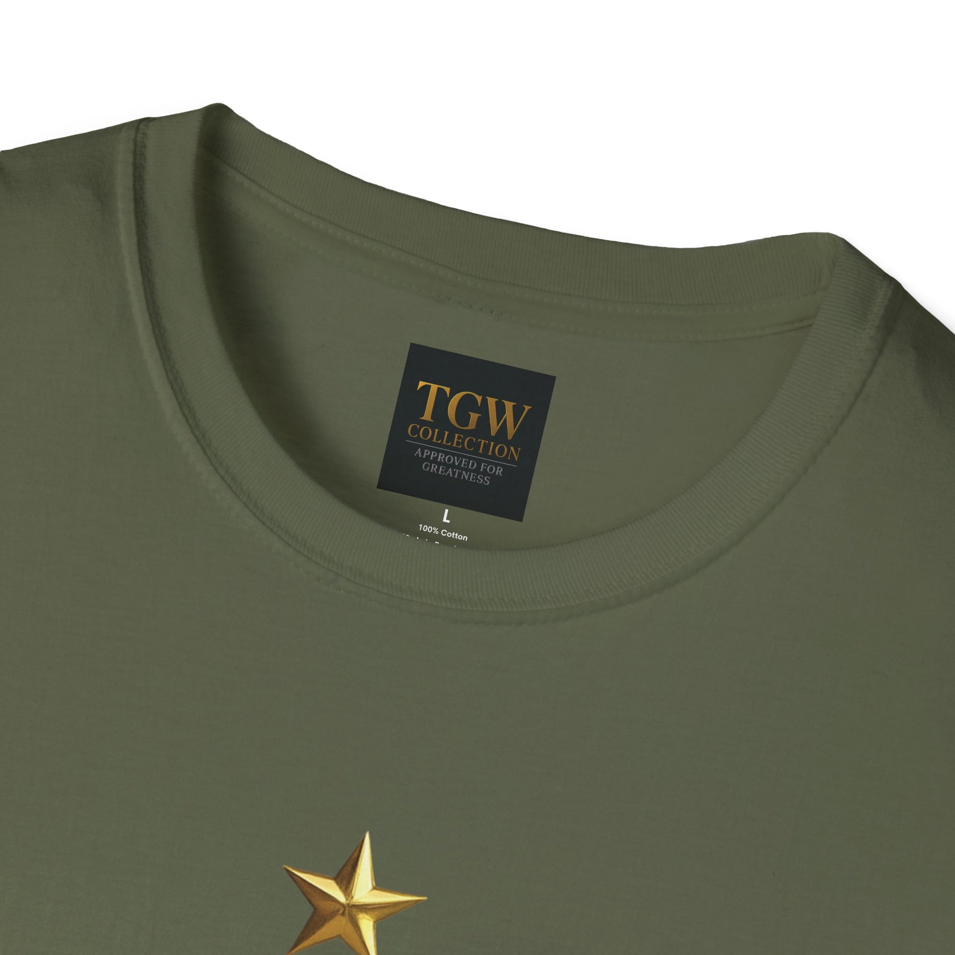 Softstyle T-Shirt - TGW 'Born for Greatness' Tee, Motivational Gift, Casual Wear, Inspirational Apparel, Achievement