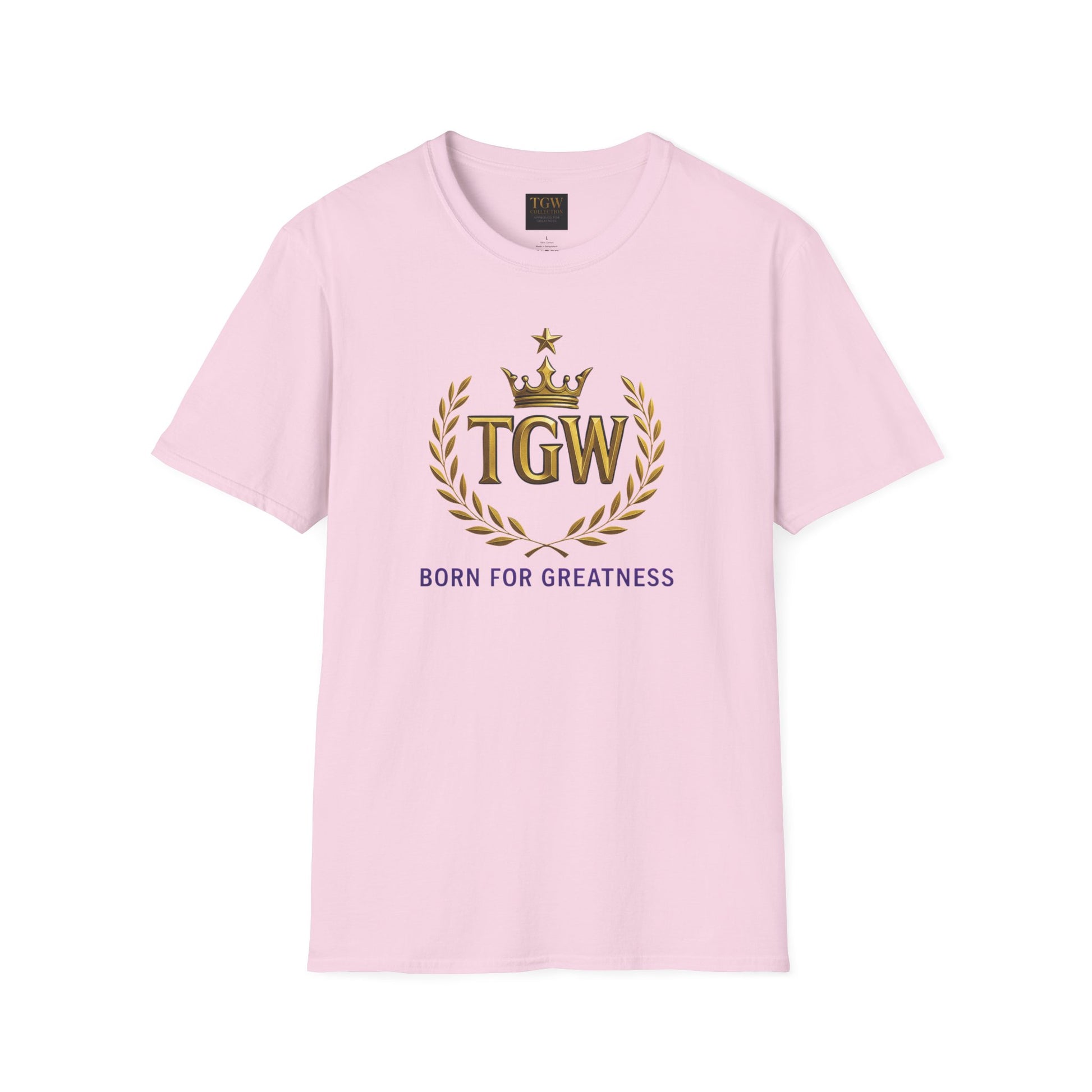 Inspirational T-Shirt - Born for Greatness, Motivational Tee, Gift for Achievers, Casual Wear, Everyday Comfort