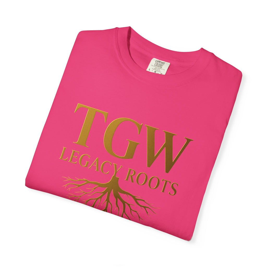 Women Legacy Roots Garment-Dyed T-Shirt | Family Heritage Tee, Perfect Gift for Ancestry Lovers, Tree of Life Shirt, Roots & Heritage