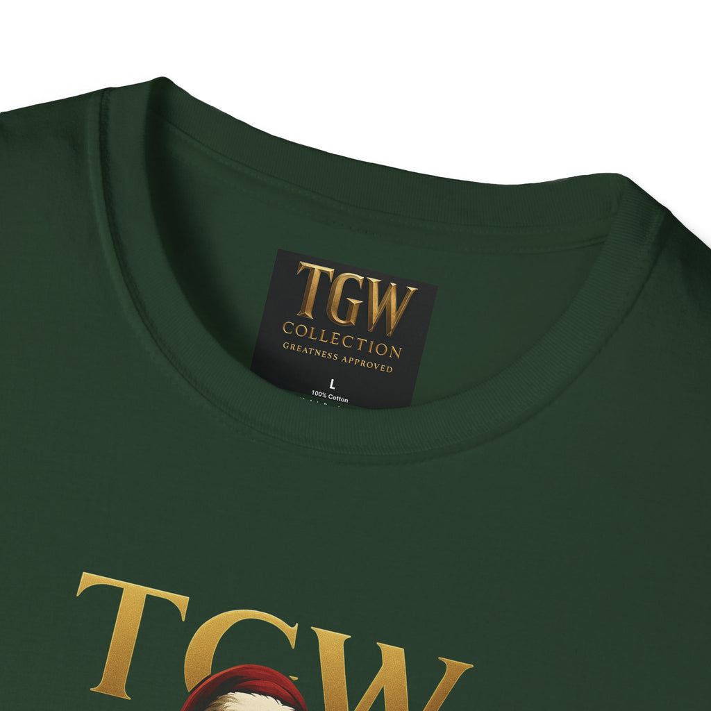 T-Shirt 'TOW Claus' Vintage Santa Graphic Holiday Tee