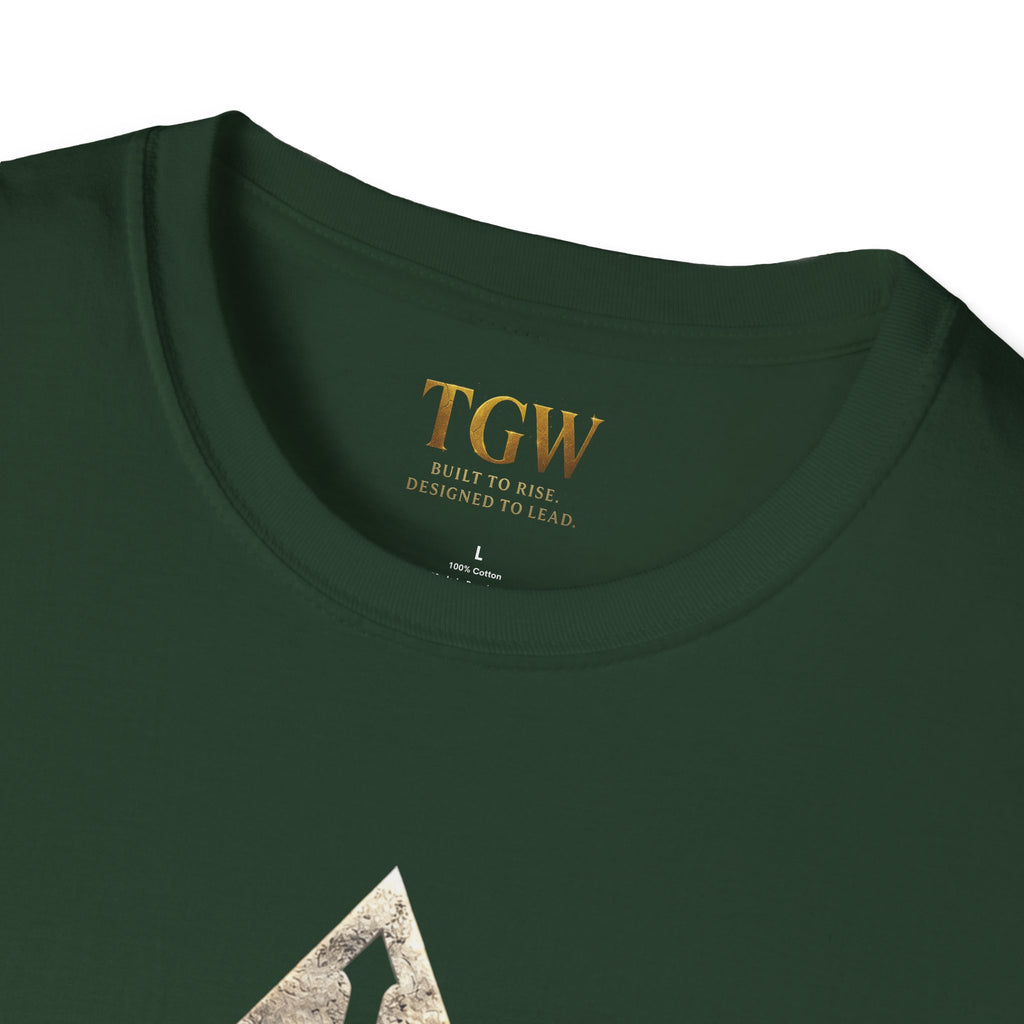 Triangle Shield & Sword (TGW Collection Greatness Approved) Softstyle T-Shirt