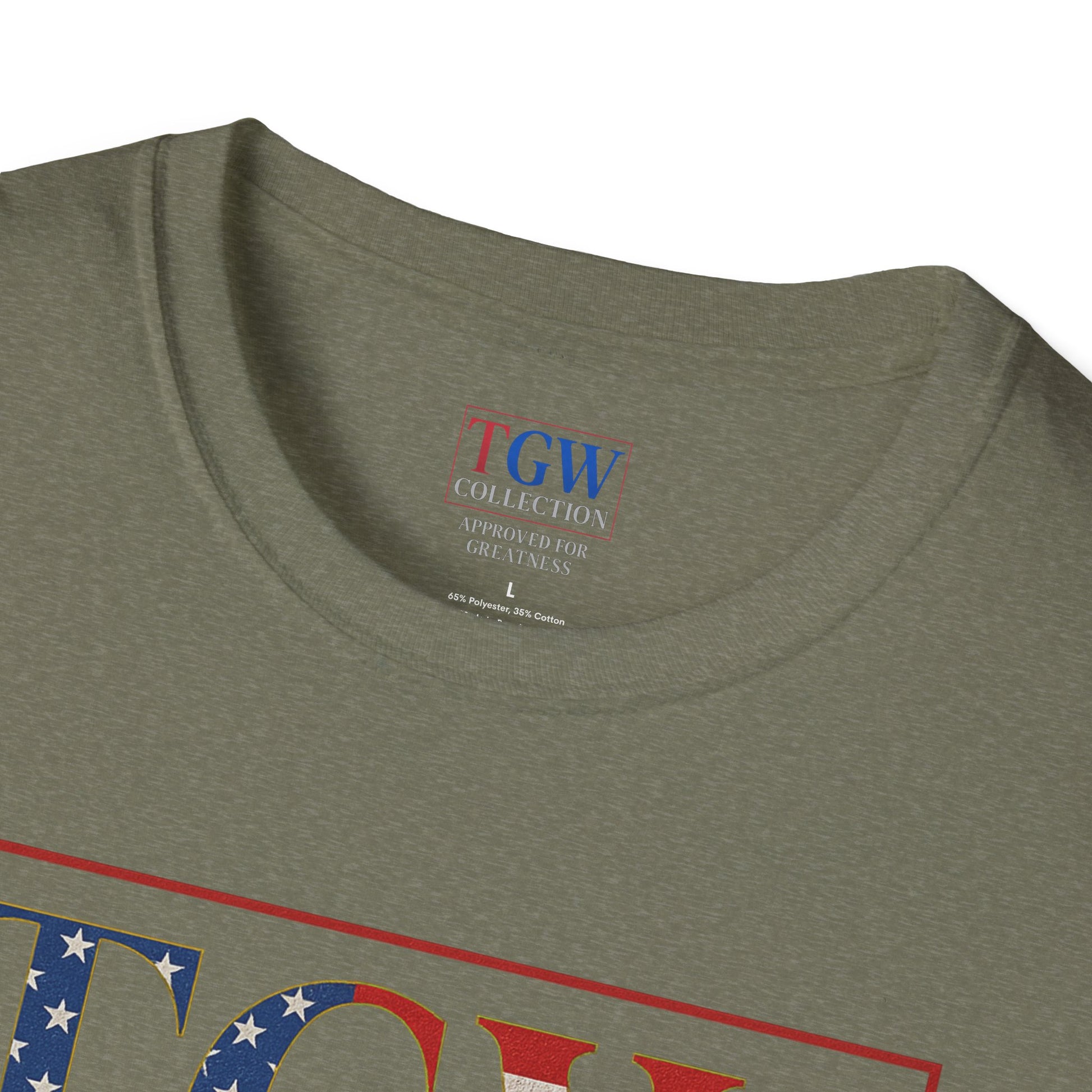 Soft style T-Shirt: TGW Collection, Approved for Greatness - Comfortable Apparel for Everyday, Gifts for Friends, USA Pride