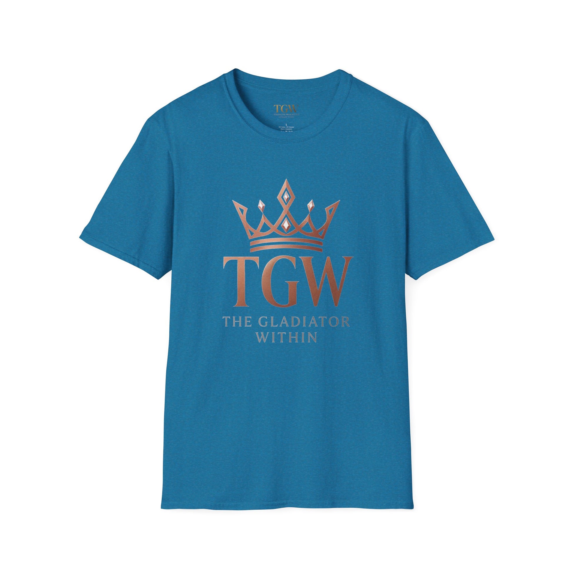 Women T-Shirts Gladiator Within, Motivational Tee, Soft-style Shirt, Graphic Shirt, Gift for Fitness Lovers, Inspirational Apparel