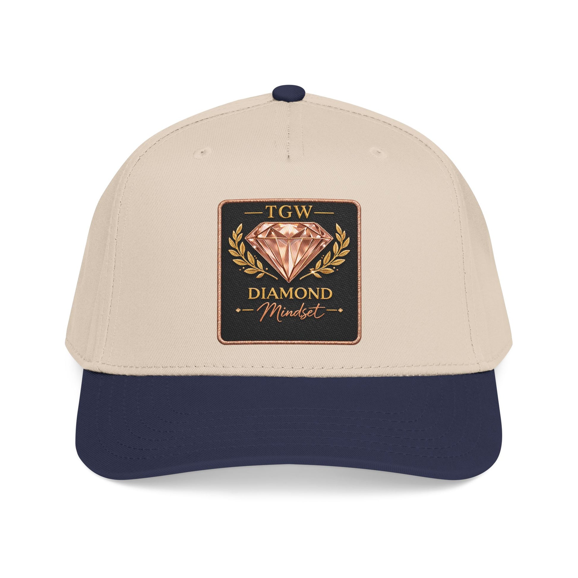 TGW Diamond Mindset Cap "Built Under Pressure"  Mid Profile Baseball Cap
