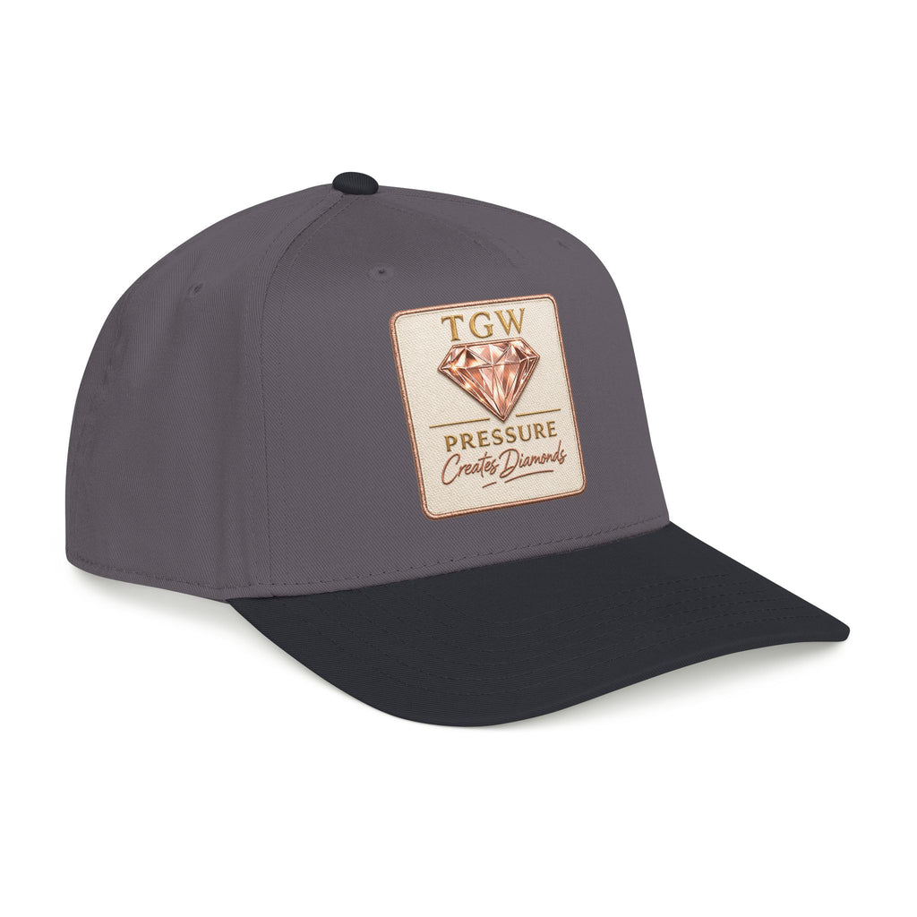 TGW Collection™  The TGW "Pressure Diamonds" Mid Profile Baseball Cap