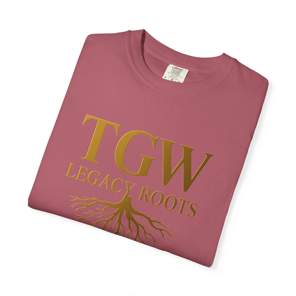 Women Legacy Roots Garment-Dyed T-Shirt | Family Heritage Tee, Perfect Gift for Ancestry Lovers, Tree of Life Shirt, Roots & Heritage